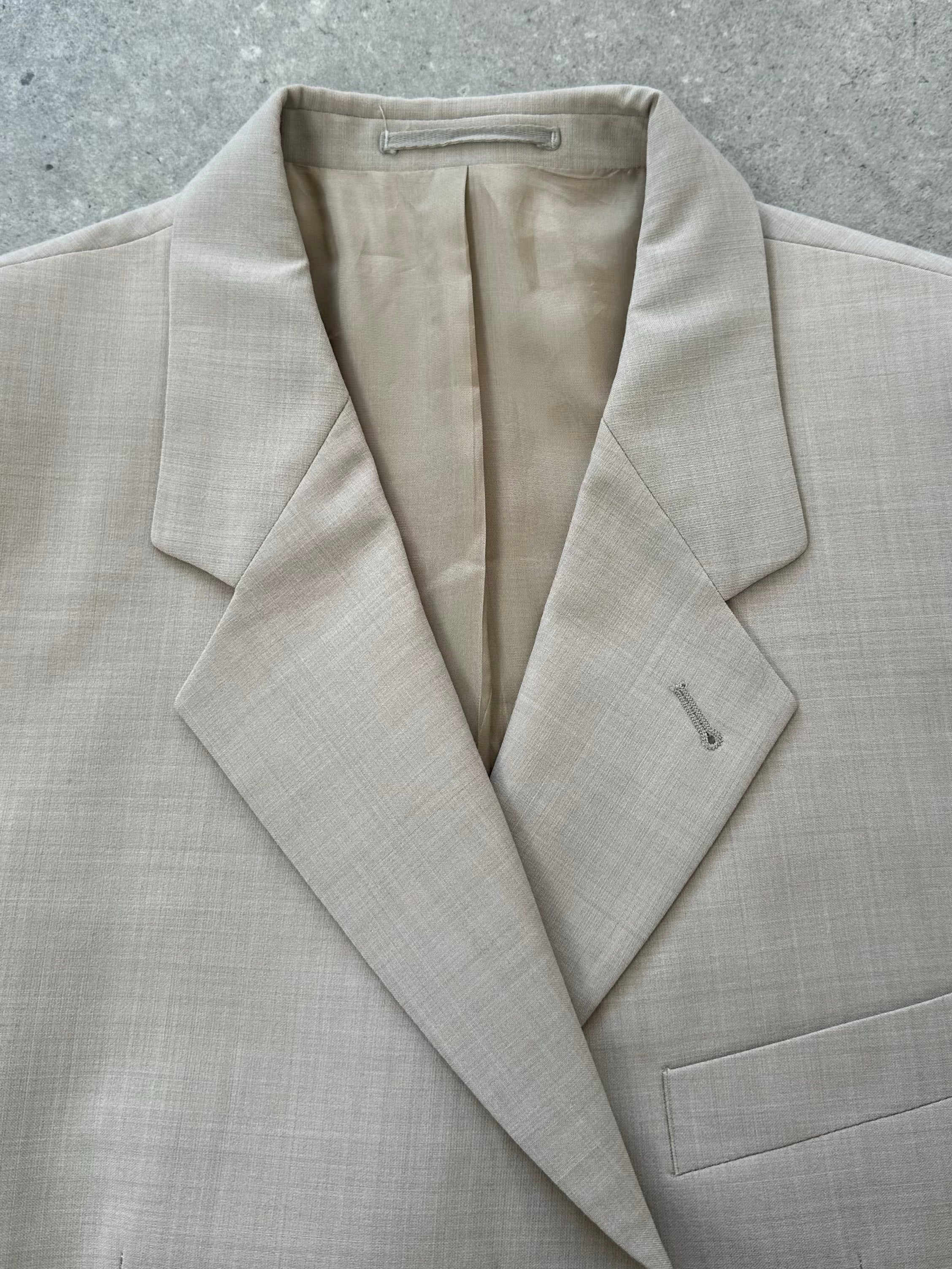 Vintage 1990s Wool Single Breasted Suit - 44R/W38