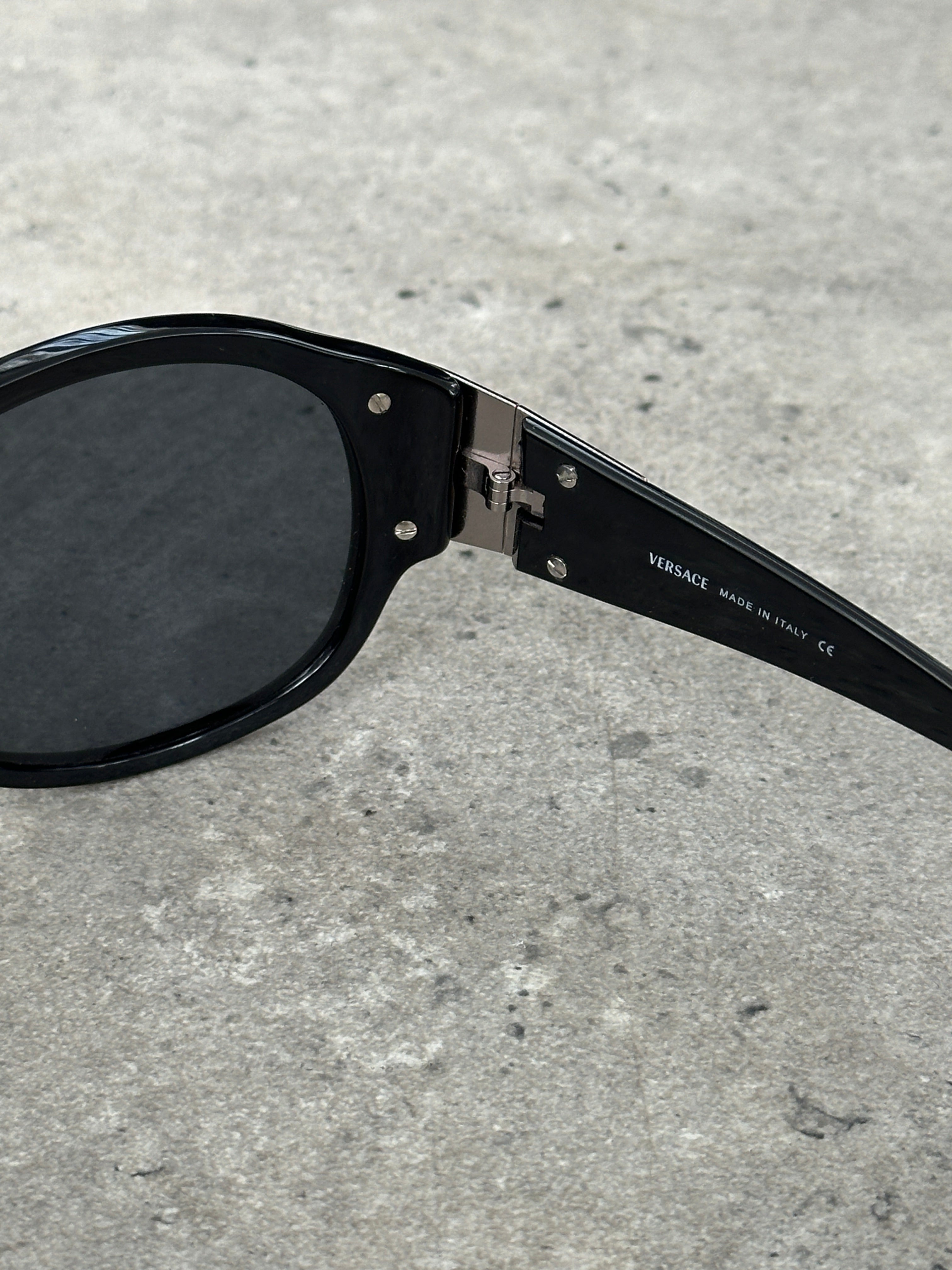 Versace 2000s Oversized Medusa Logo Sunglasses | SYLK