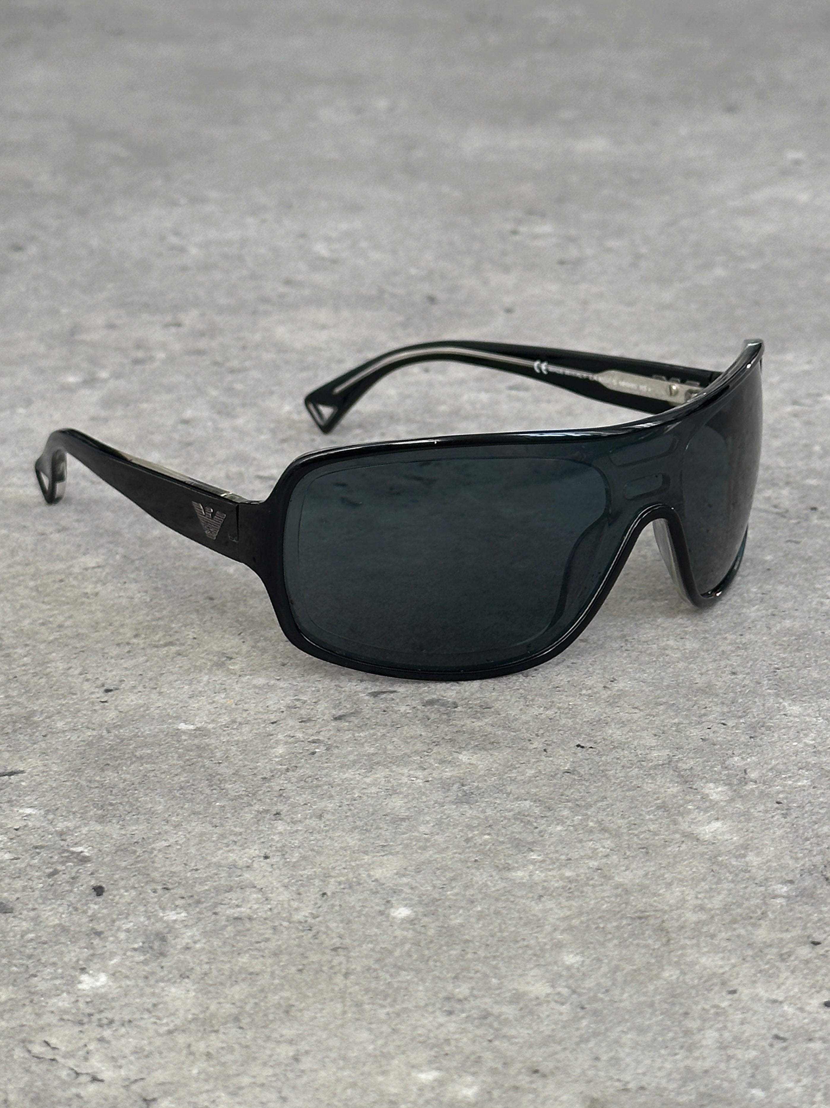 Armani 2000s Shield Logo Sunglasses