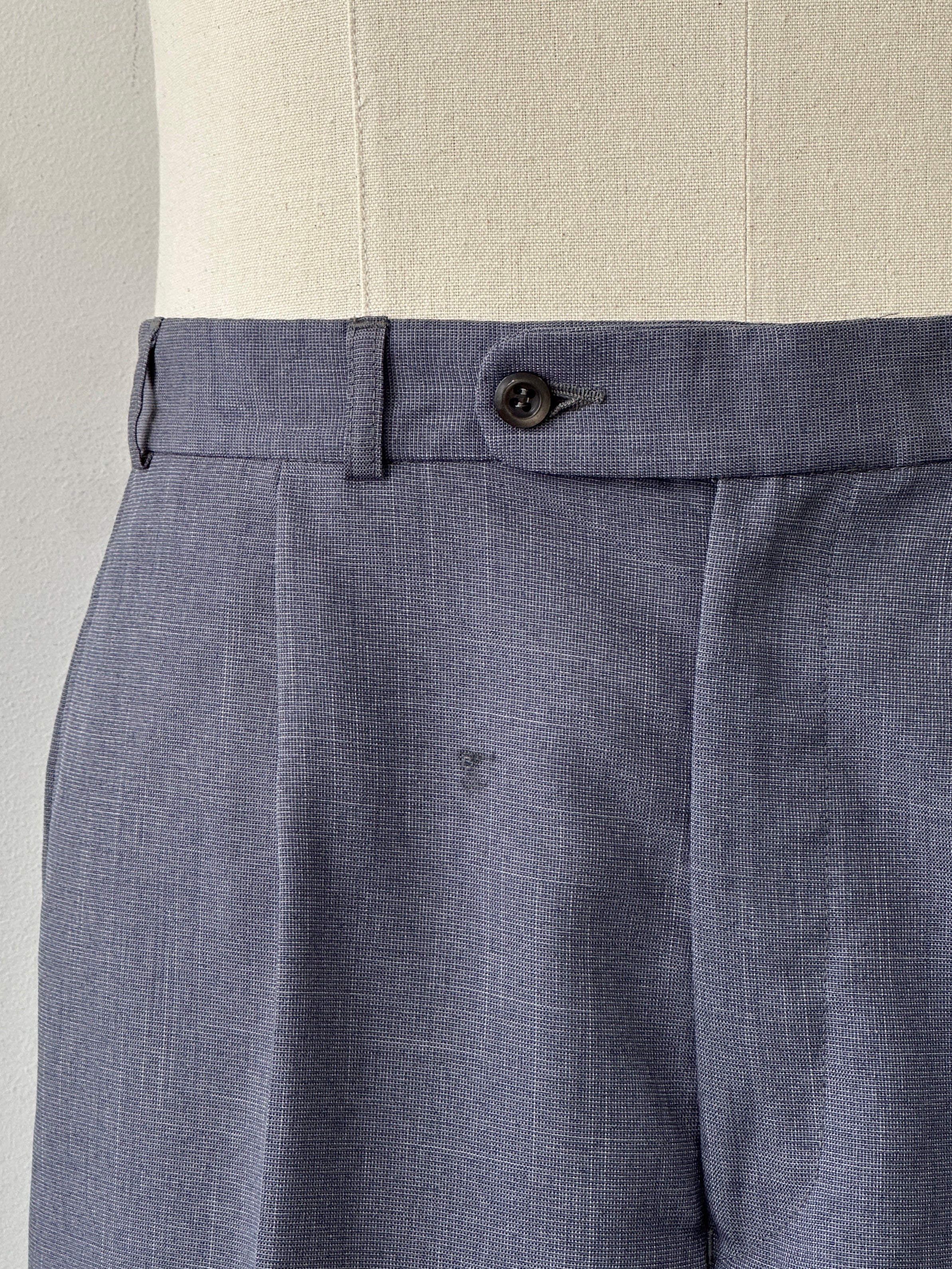 Vintage 1990s Straight Leg High Waisted Trousers - W32