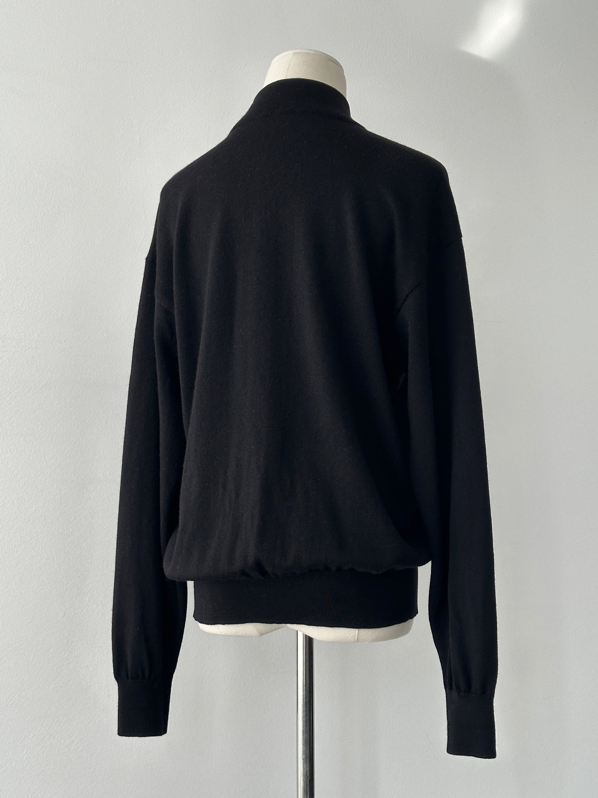 Yves Saint Laurent 1990s Wool High Neck Jumper - M