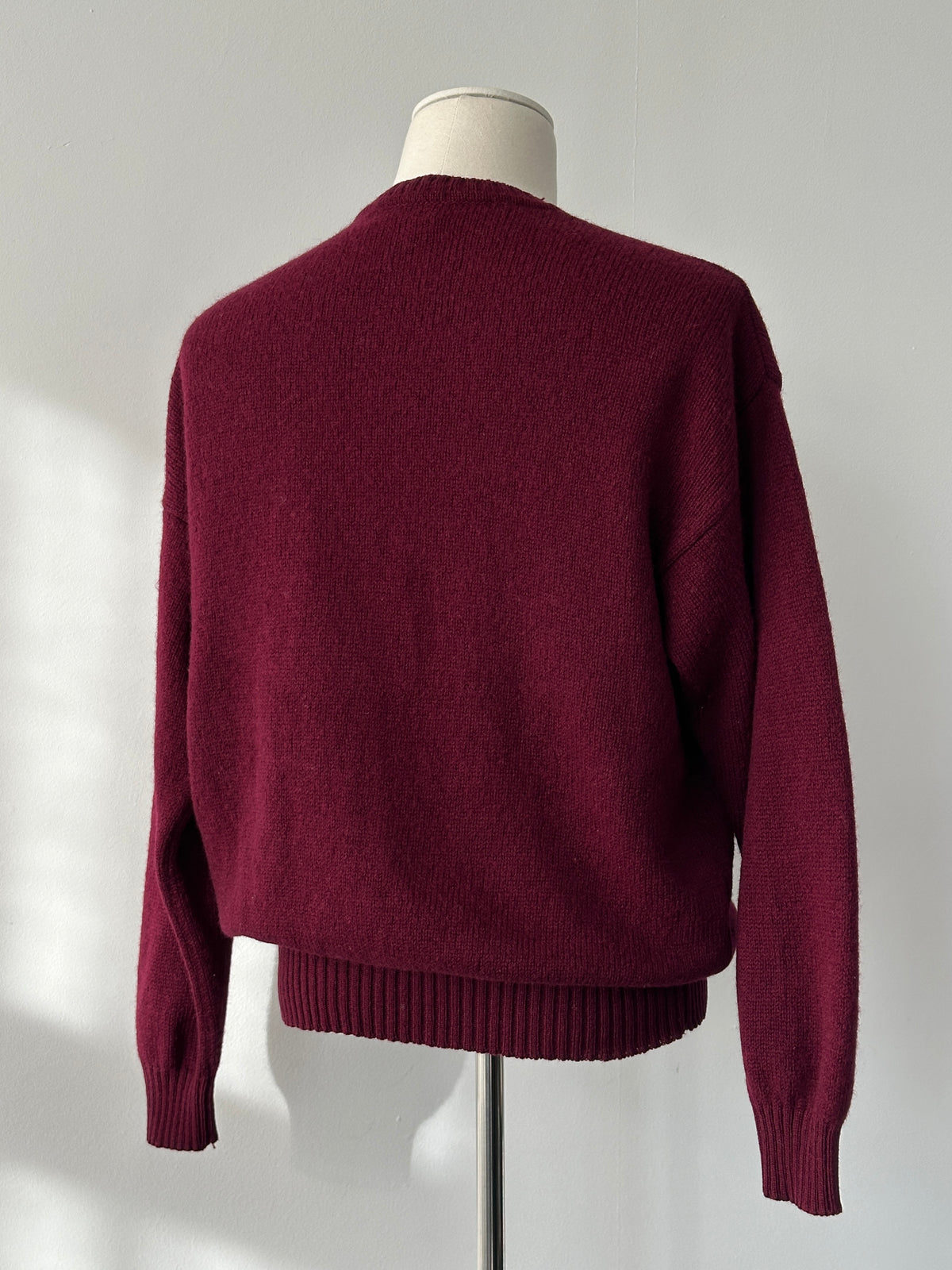 Burberry Pure Wool Jumper - L