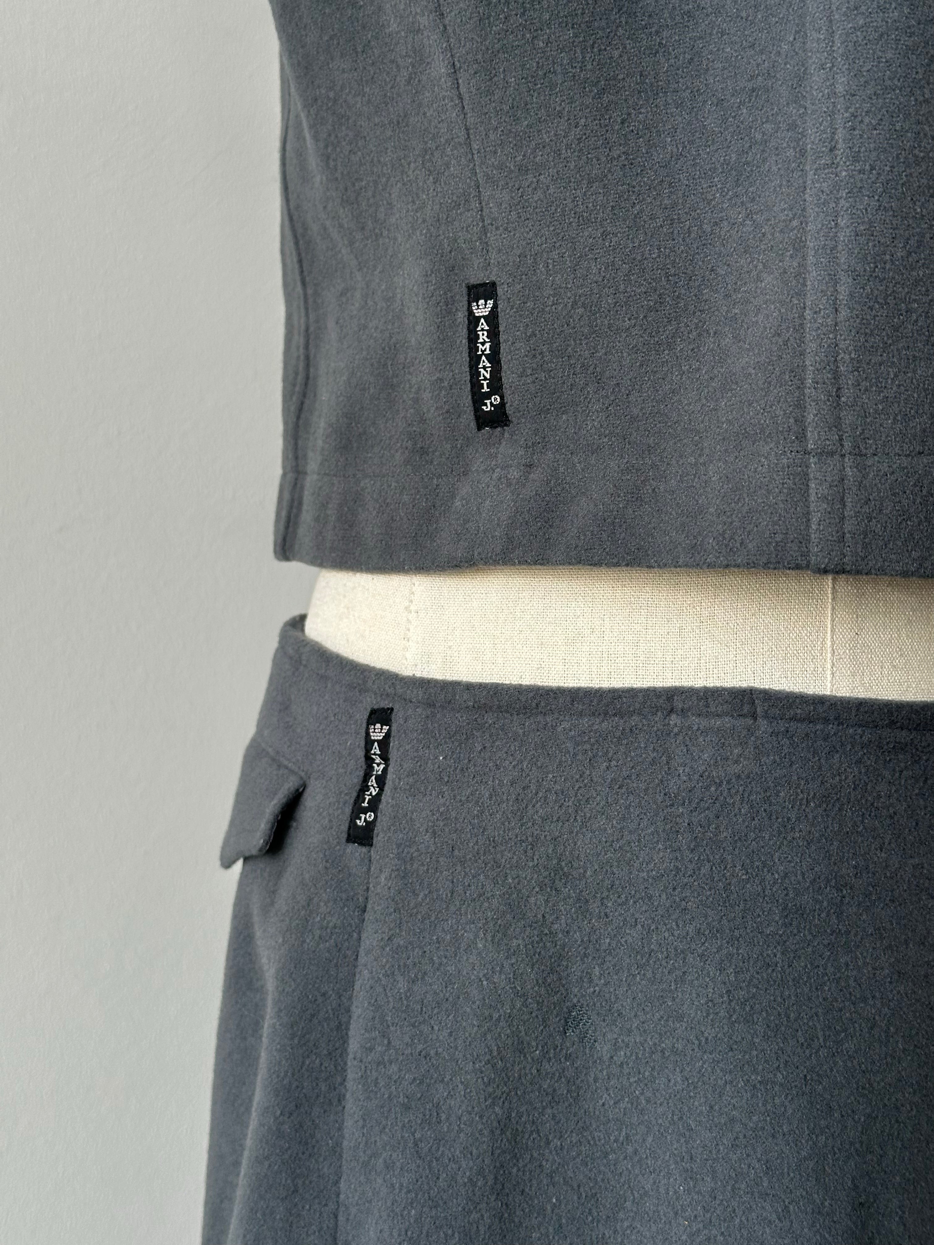 Armani Jeans 1990s Wool Cashmere Two Piece Set - M/W30