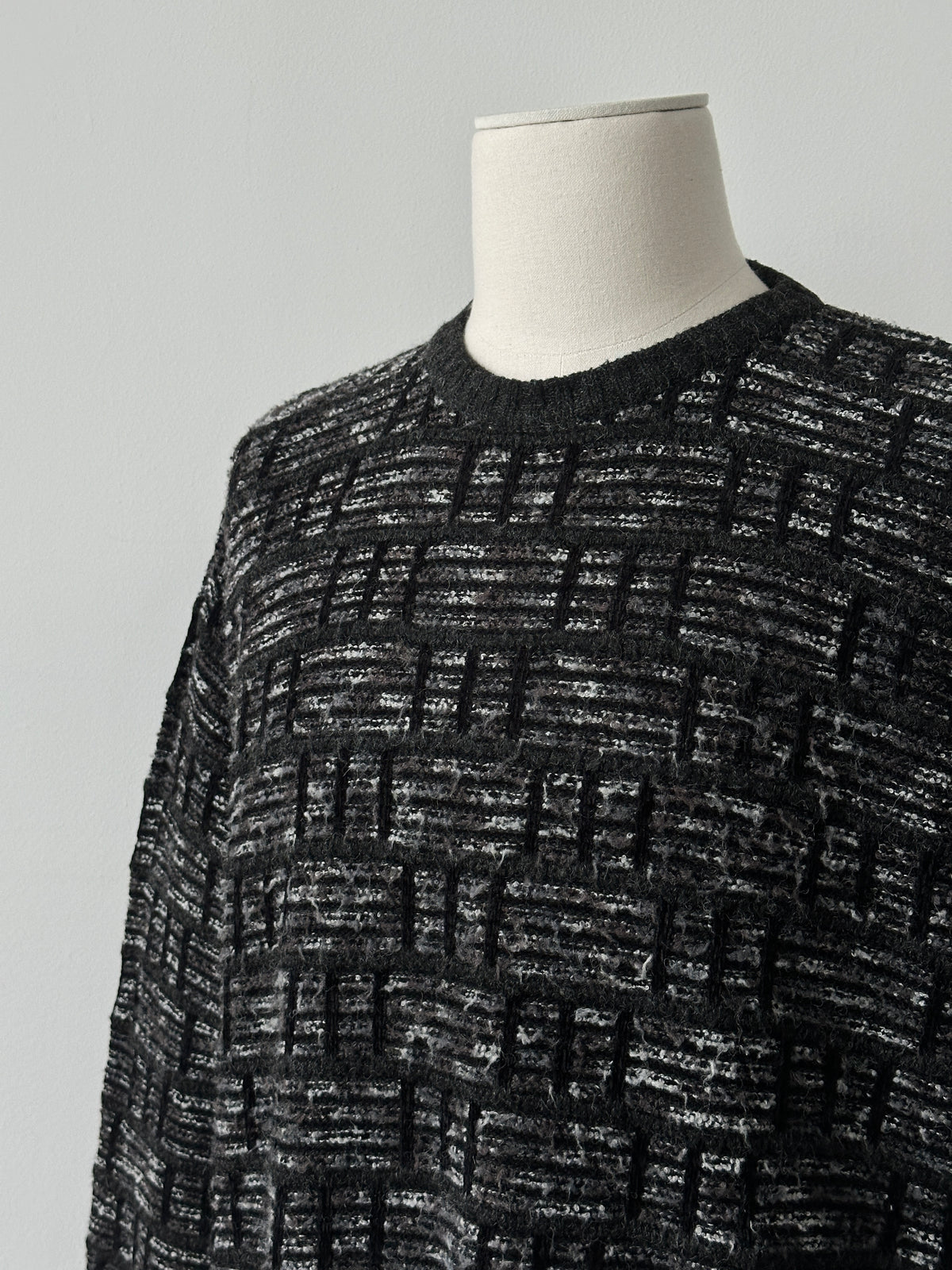 Italian Vintage 1990s Wool Chunky Knit Jumper - XL