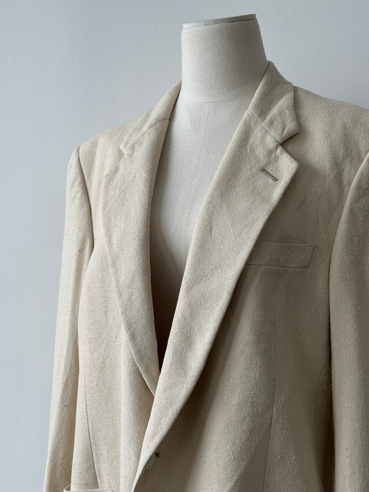 Christian Dior 1980s Pure Silk Single Breasted Blazer -