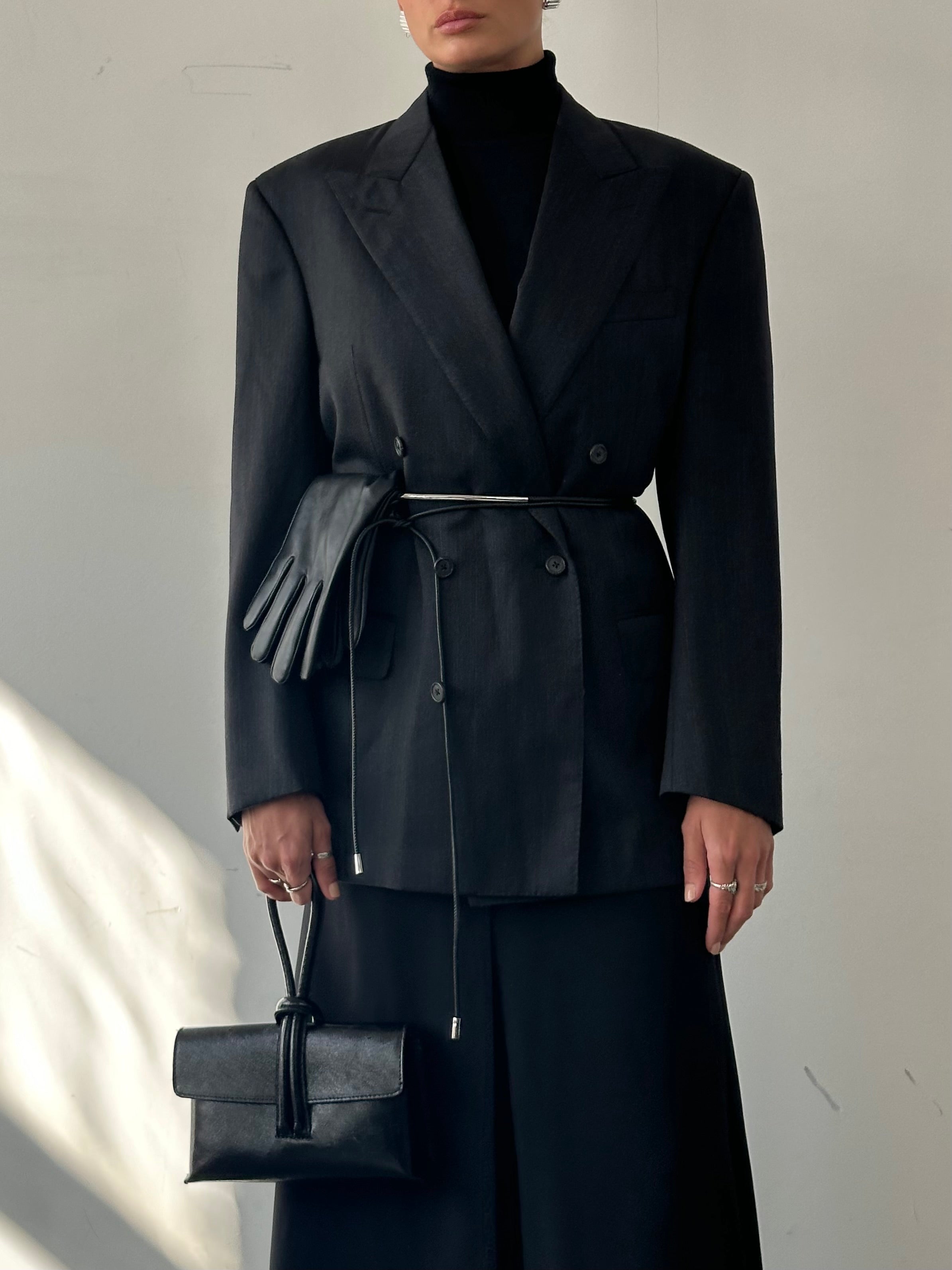 Ermenegildo Zegna Wool Double Breasted Blazer - M/L