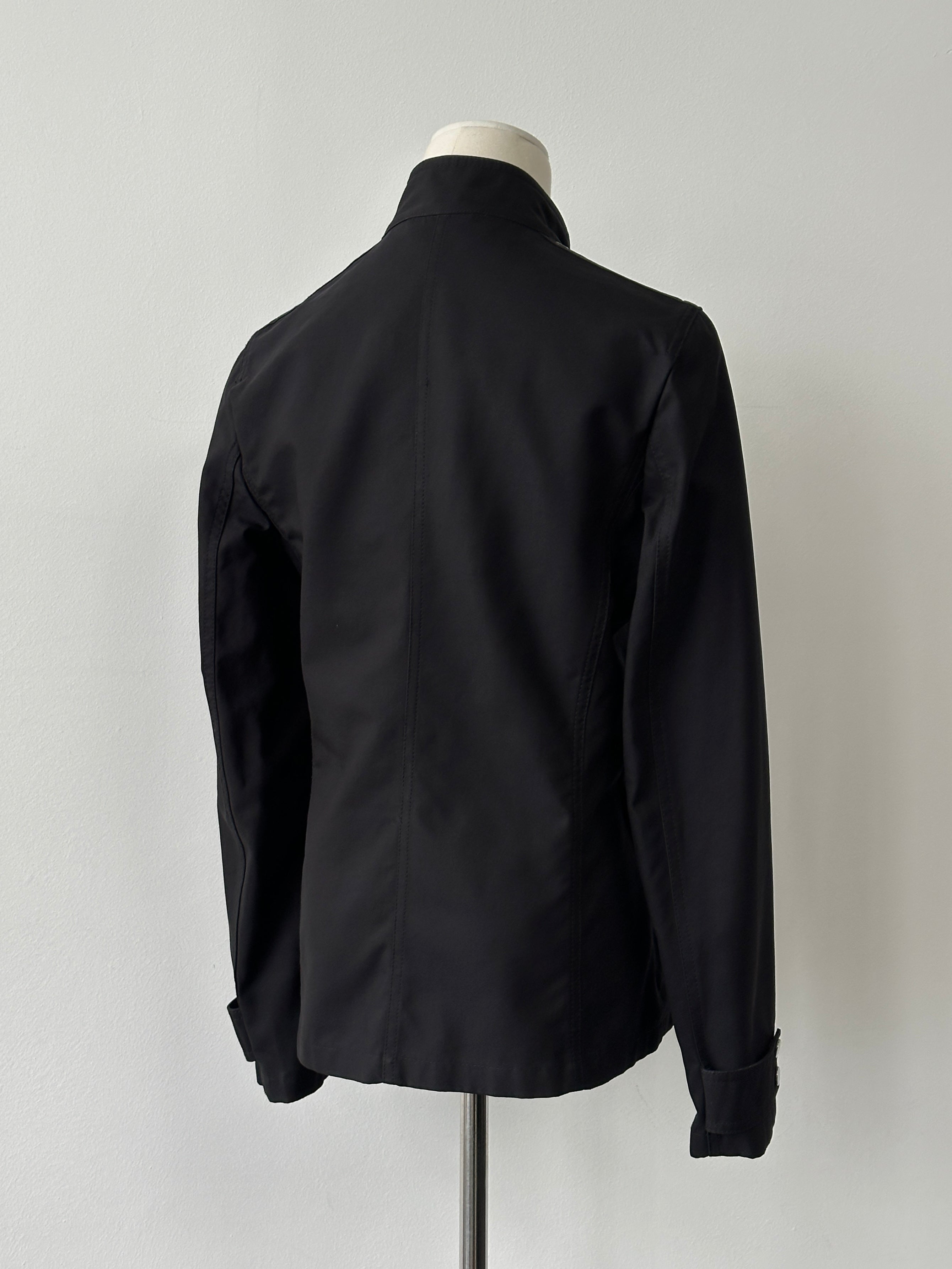 Marella 1990s Cotton High Neck Jacket - S