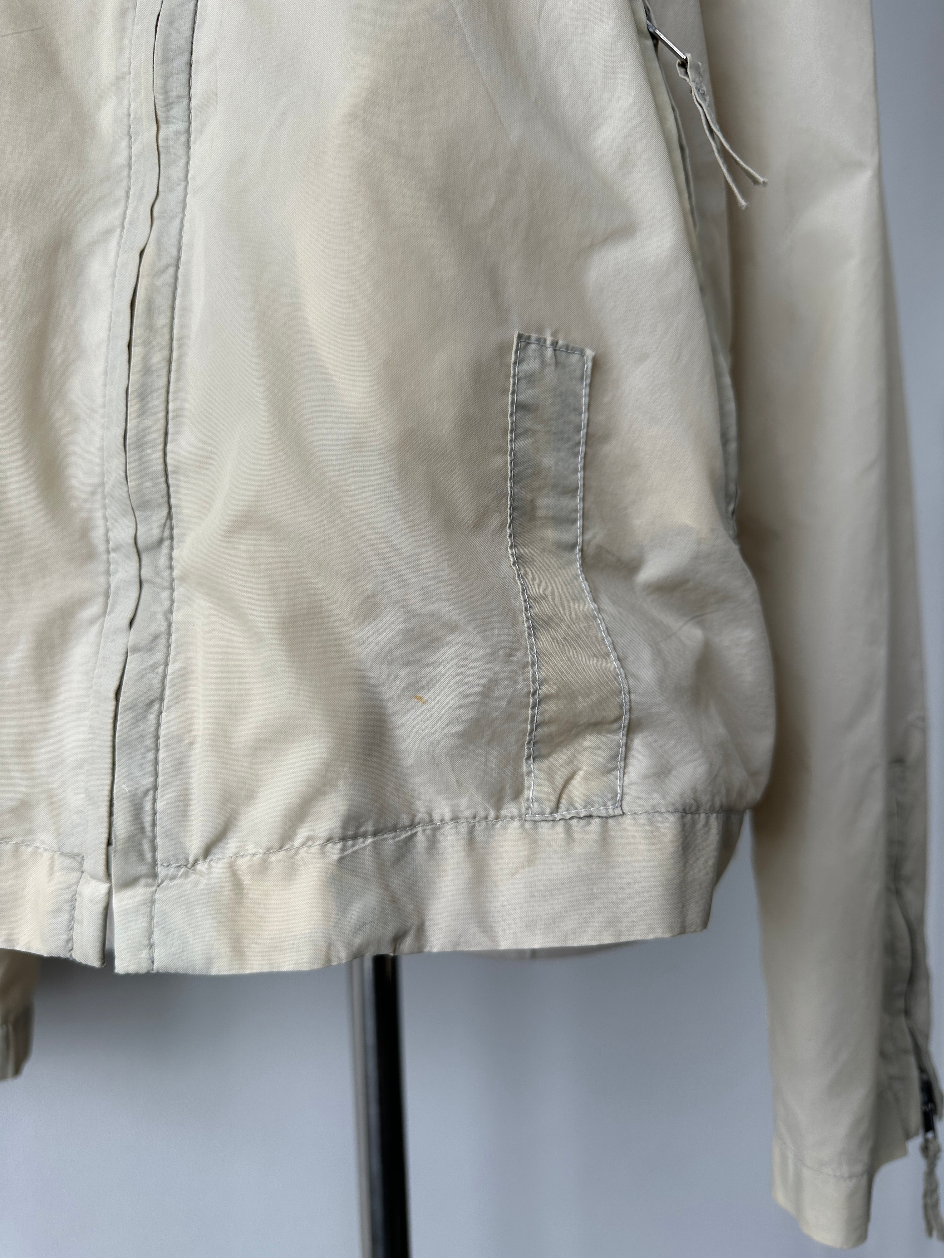 Armani Jeans 2000s Nylon High Neck Jacket - M