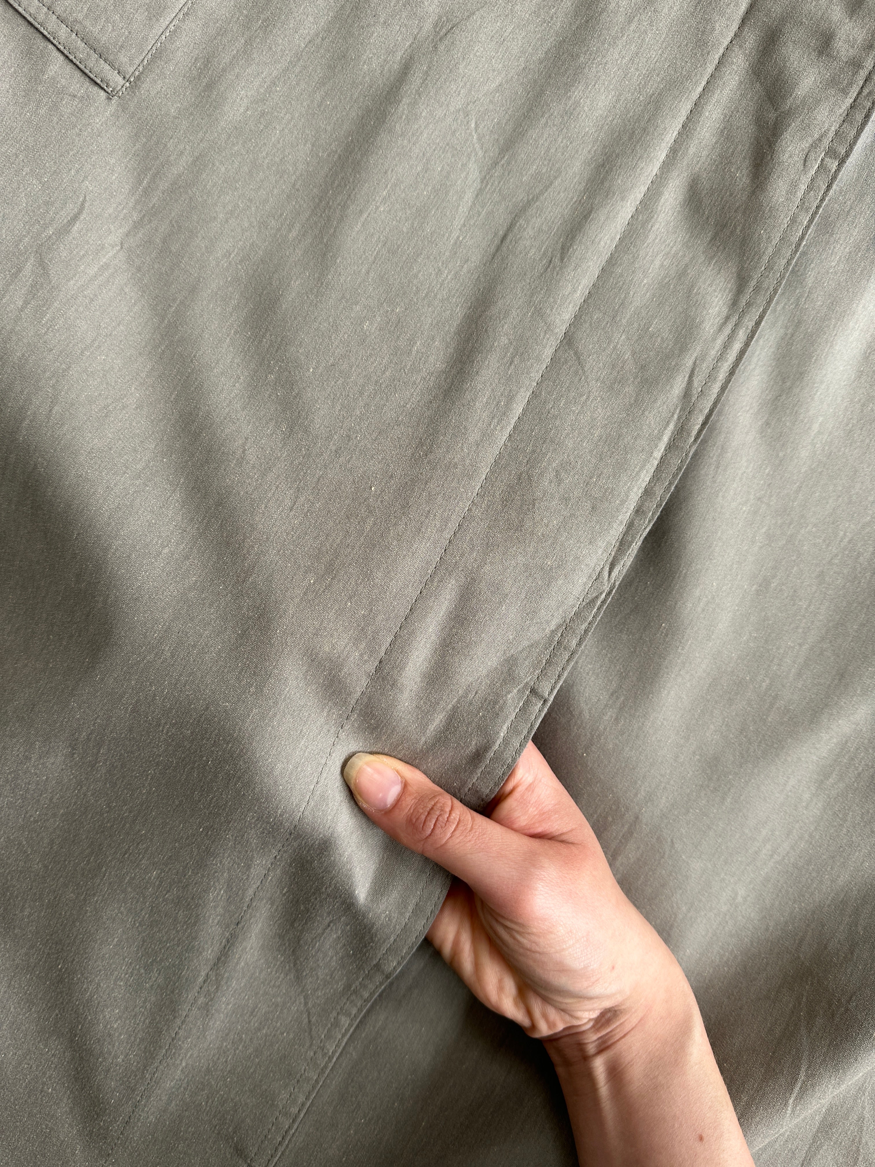 London Fog 80s High Neck Trench Coat - XL - SYLK