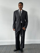 Loro Piana x Visaruno 2000s Pure Wool Stripe Suit - 40R/W32 - SYLK