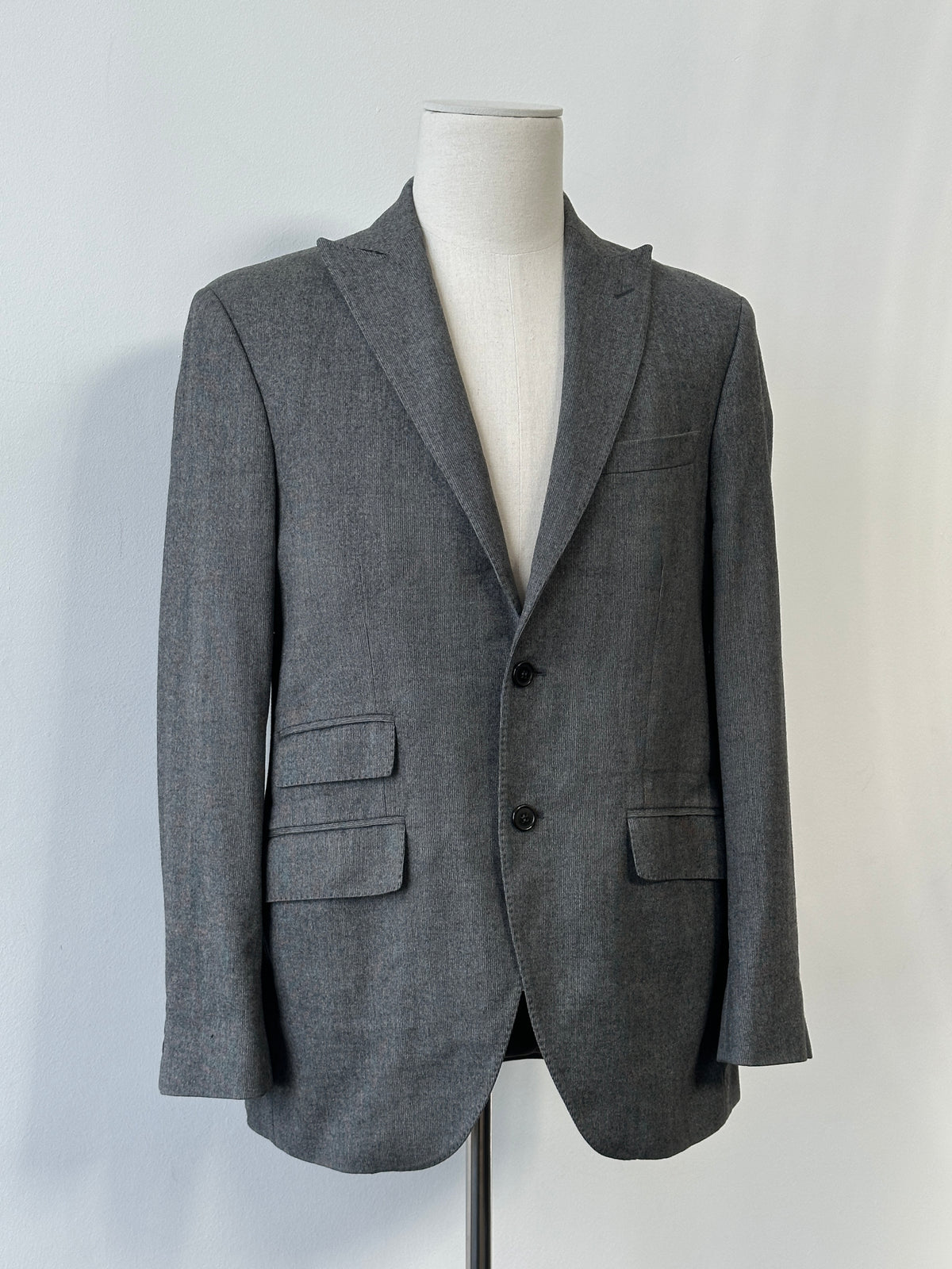 Loro Piana x Hackett London 2000s Cashmere Stripe Blazer - 40R