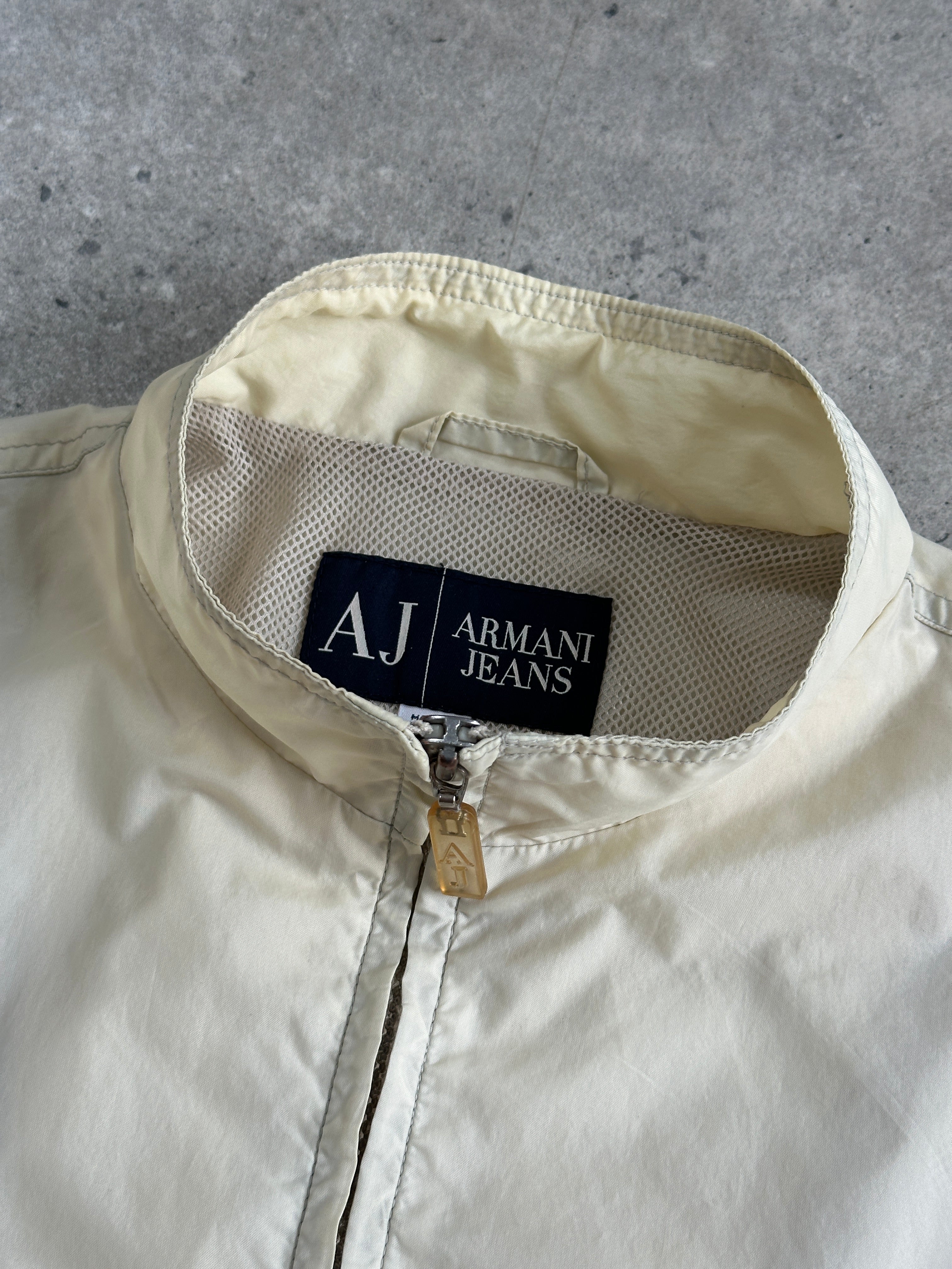Armani Jeans 2000s Nylon High Neck Jacket - M