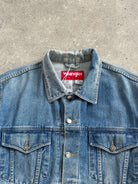 Wrangler 1990s Light Wash Denim Jacket - L/XL - SYLK