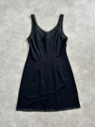Vintage 1990s Lace Mini Slip Dress - M - SYLK