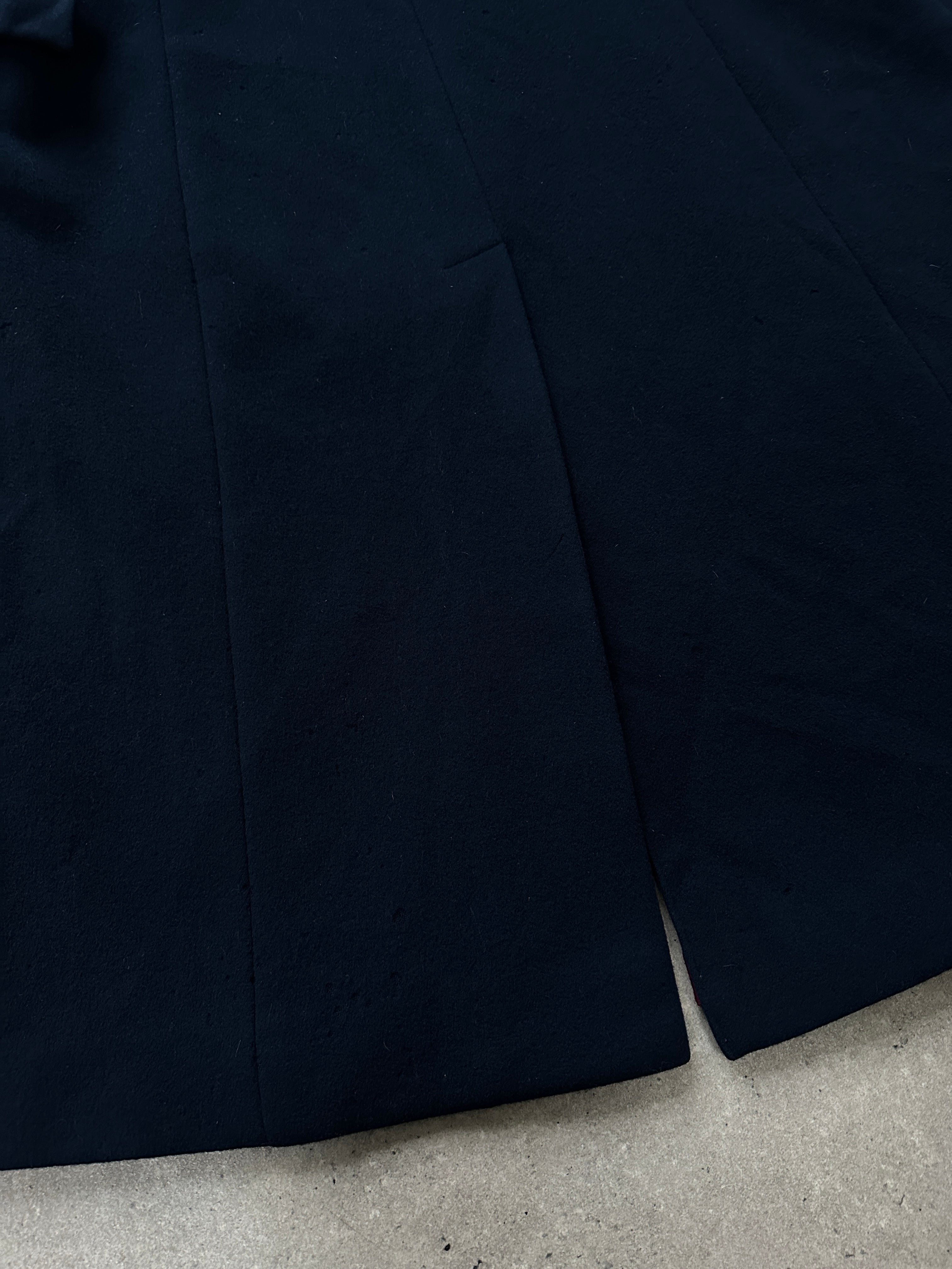 Christian Dior 1970s Pure Wool Single Breasted Coat - M - SYLK