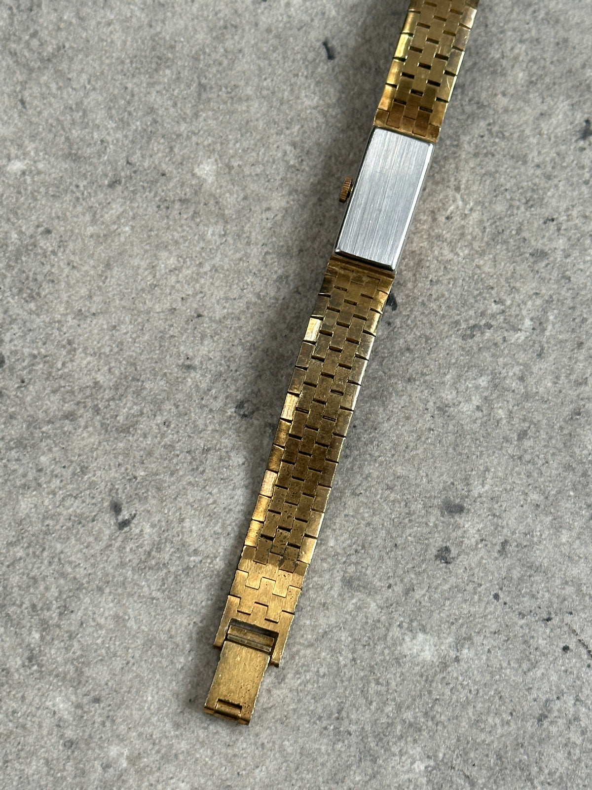 Mann 1970s Swiss 17 Jewel Mechanical Bracelet Watch