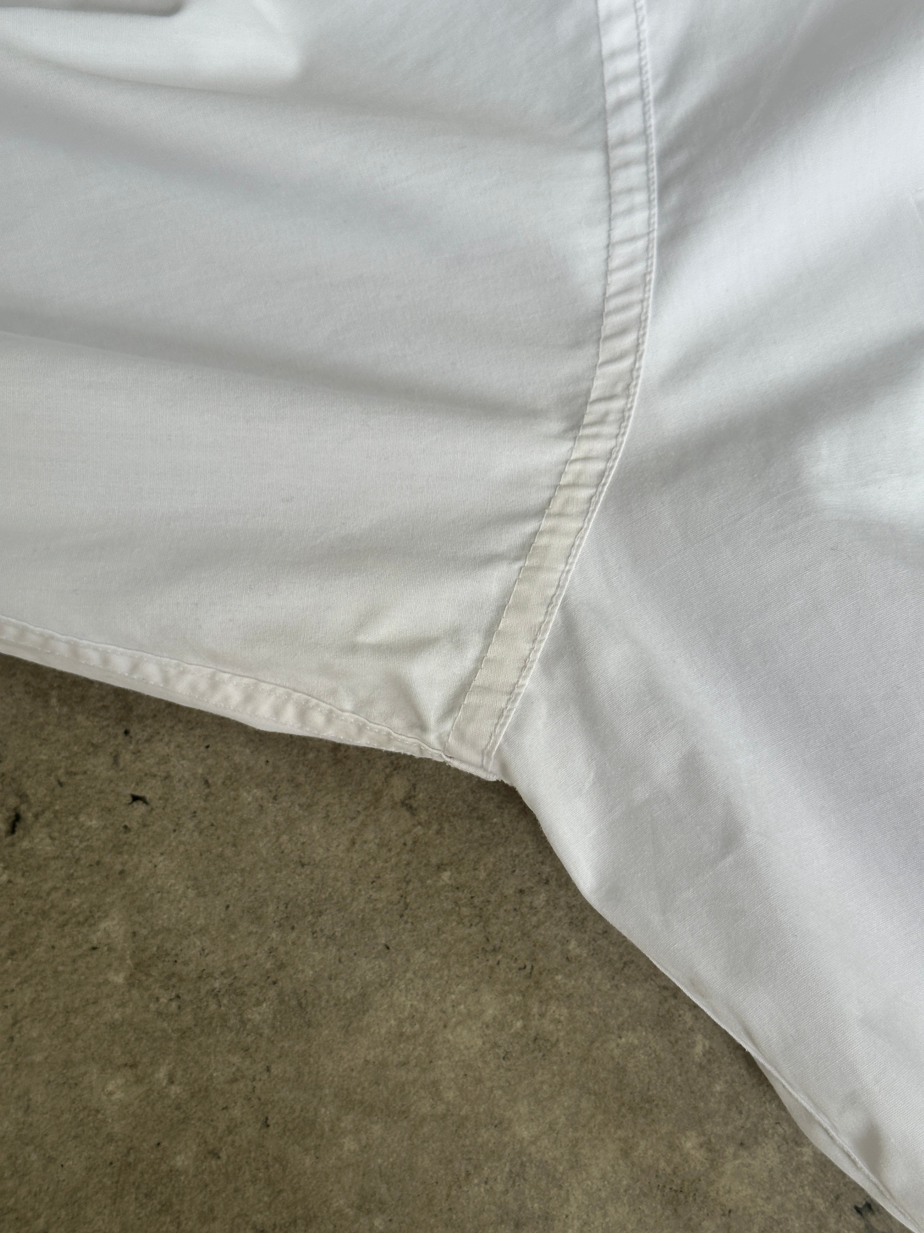 Yves Saint Laurent Pour Homme 2000s Cotton Logo Shirt - XL