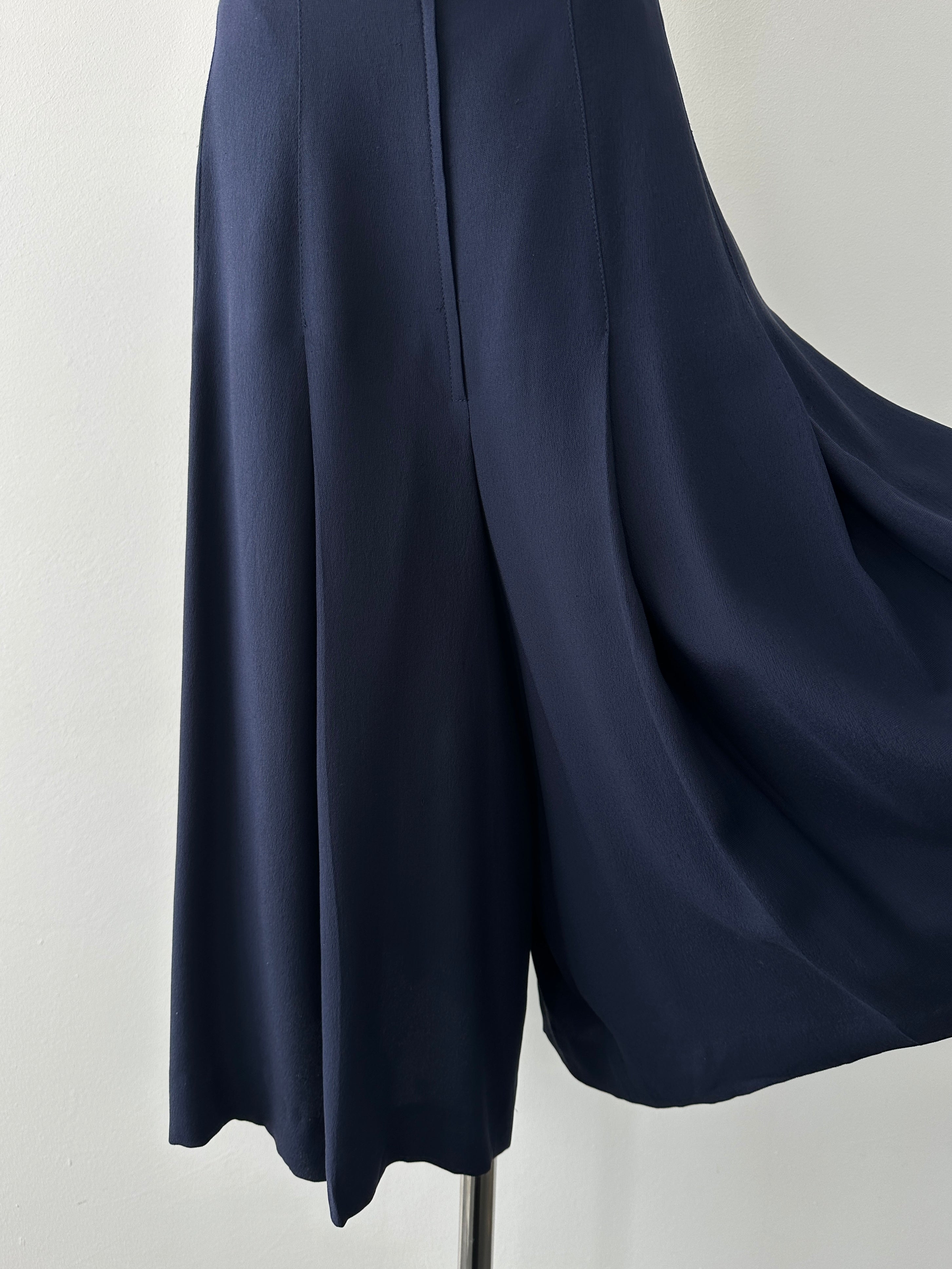 Valentino Boutique 1990s High Waisted Pleated Culottes - W32