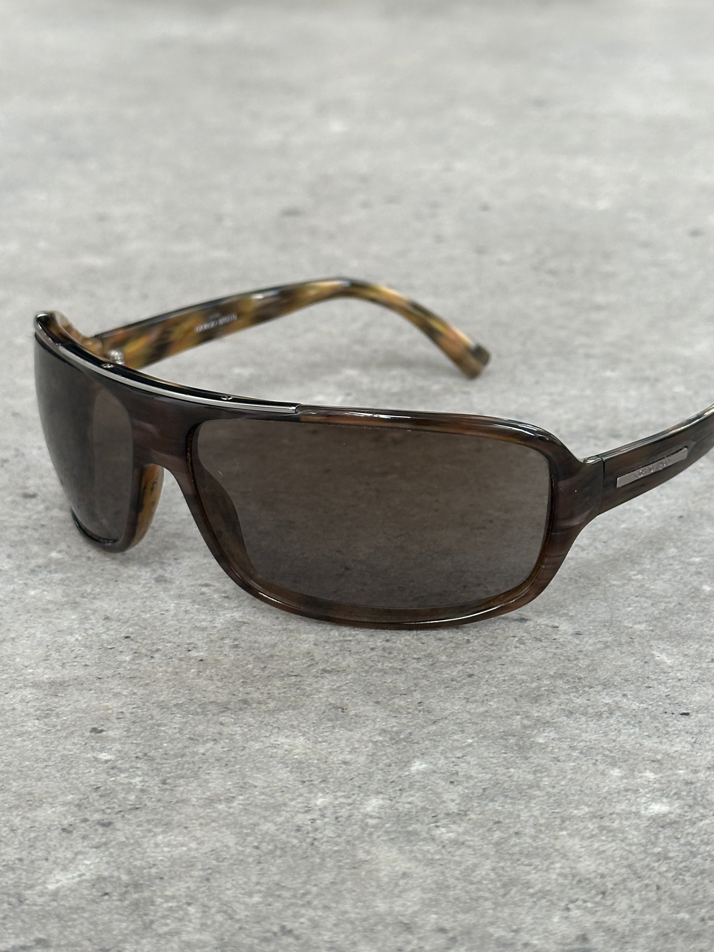 Giorgio Armani 2000s Shield Sunglasses