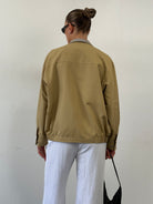 Yves Saint Laurent Logo Bomber Jacket - M/L - SYLK