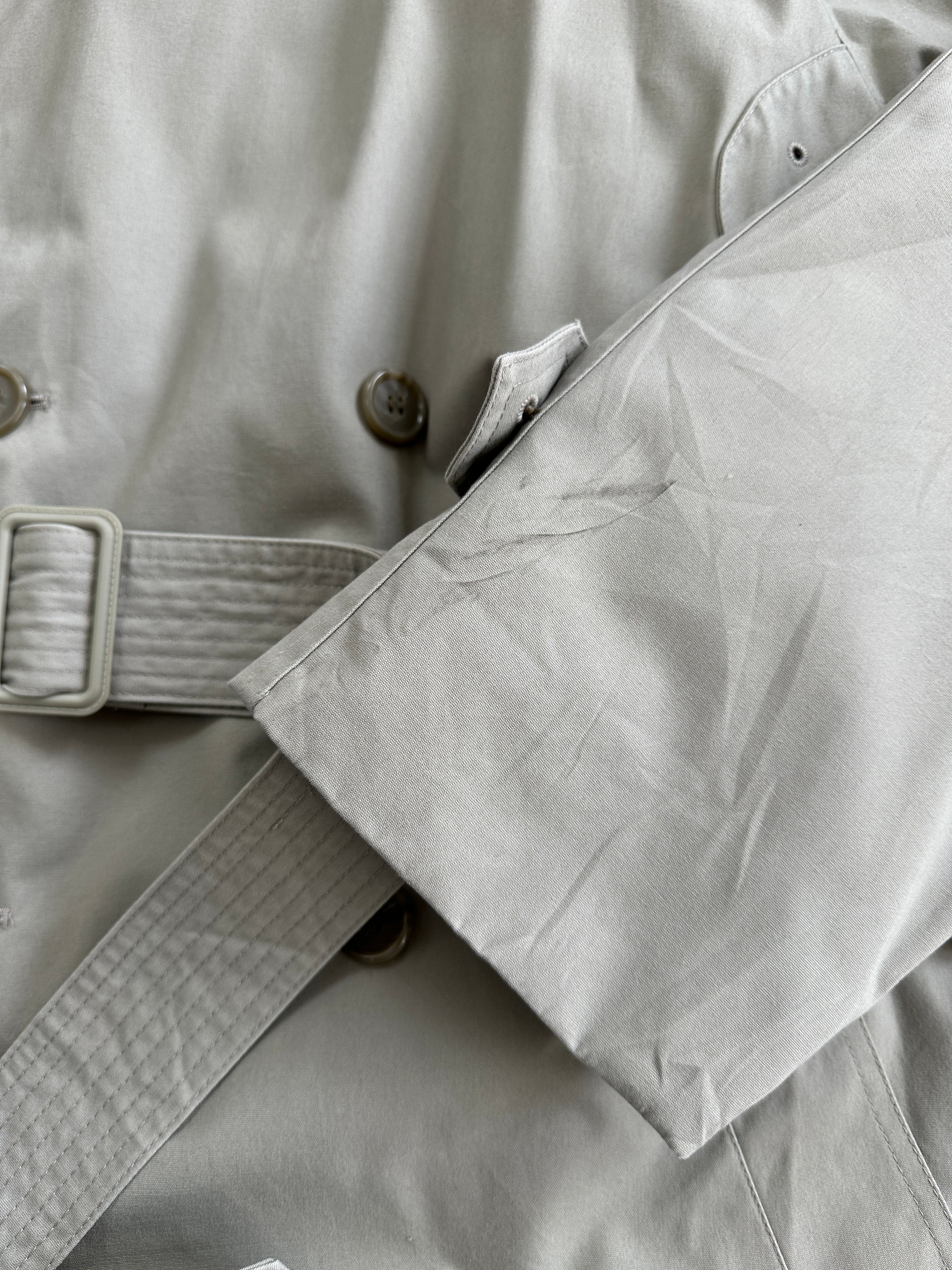 London Fog Double Breasted Belted Trench Coat - XL/XXL - SYLK