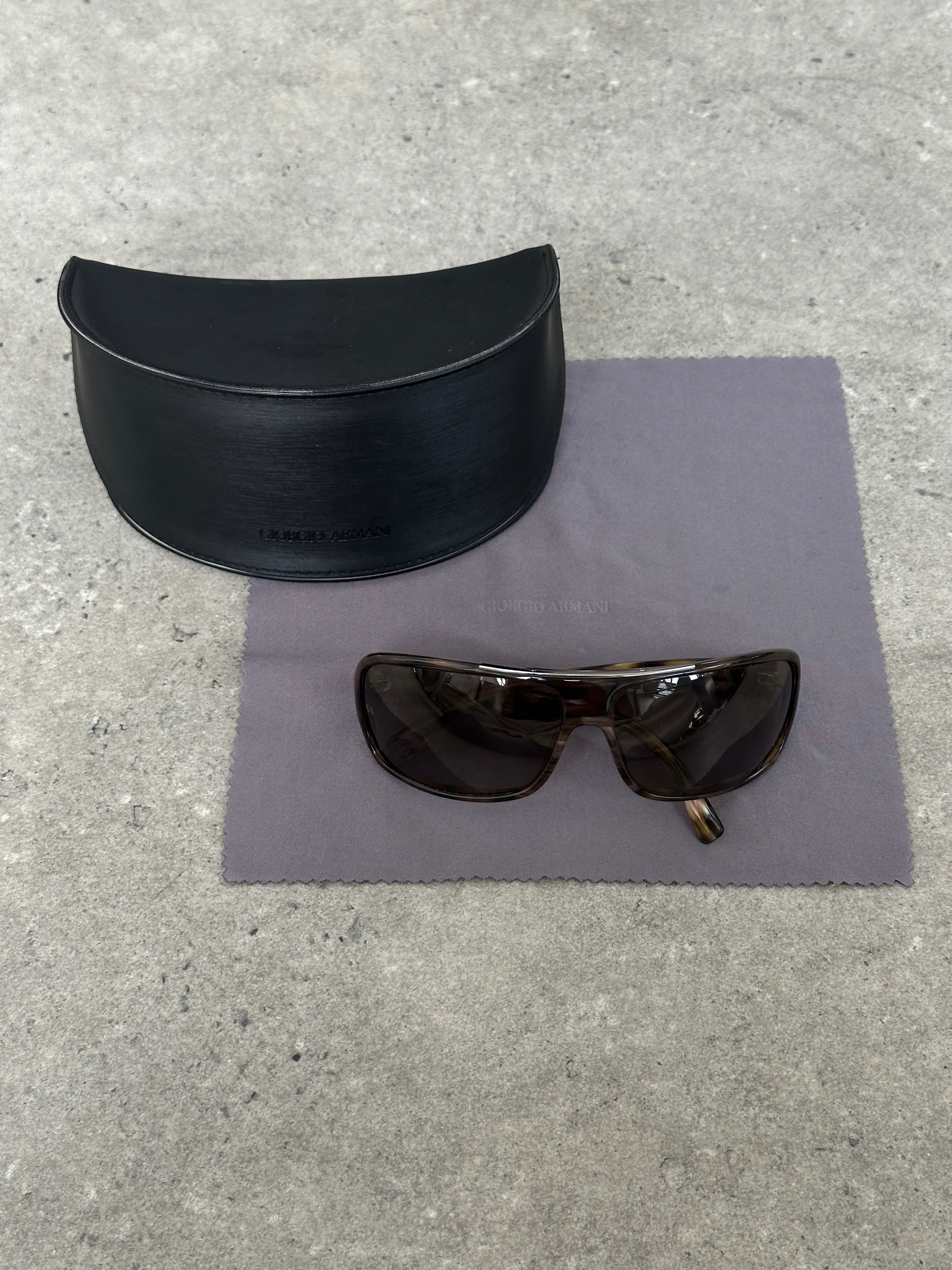 Giorgio Armani 2000s Shield Sunglasses