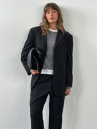 Balmain 1990s Pure Wool Single Breasted Suit - 42S/W34 - SYLK