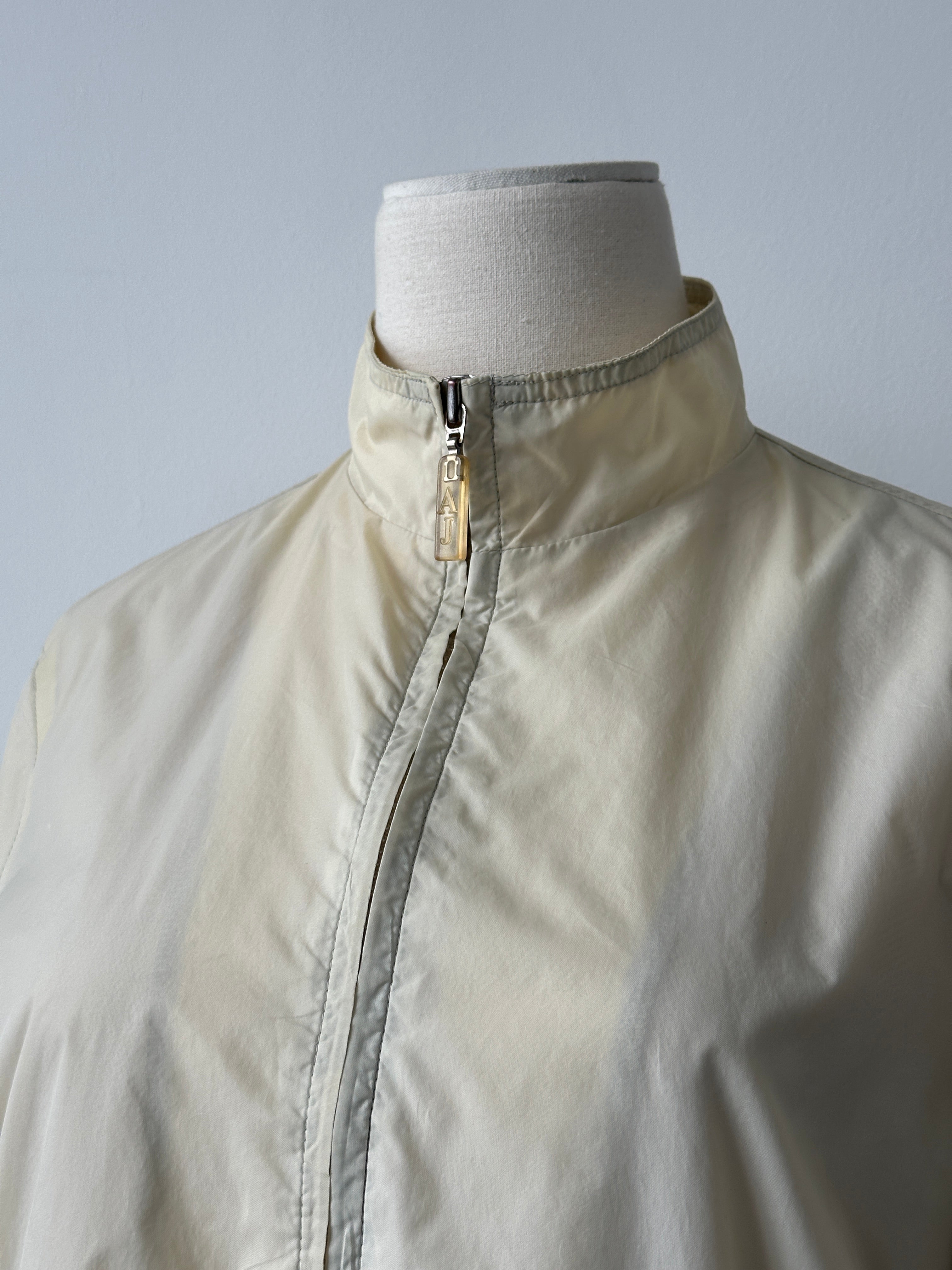 Armani Jeans 2000s Nylon High Neck Jacket - M