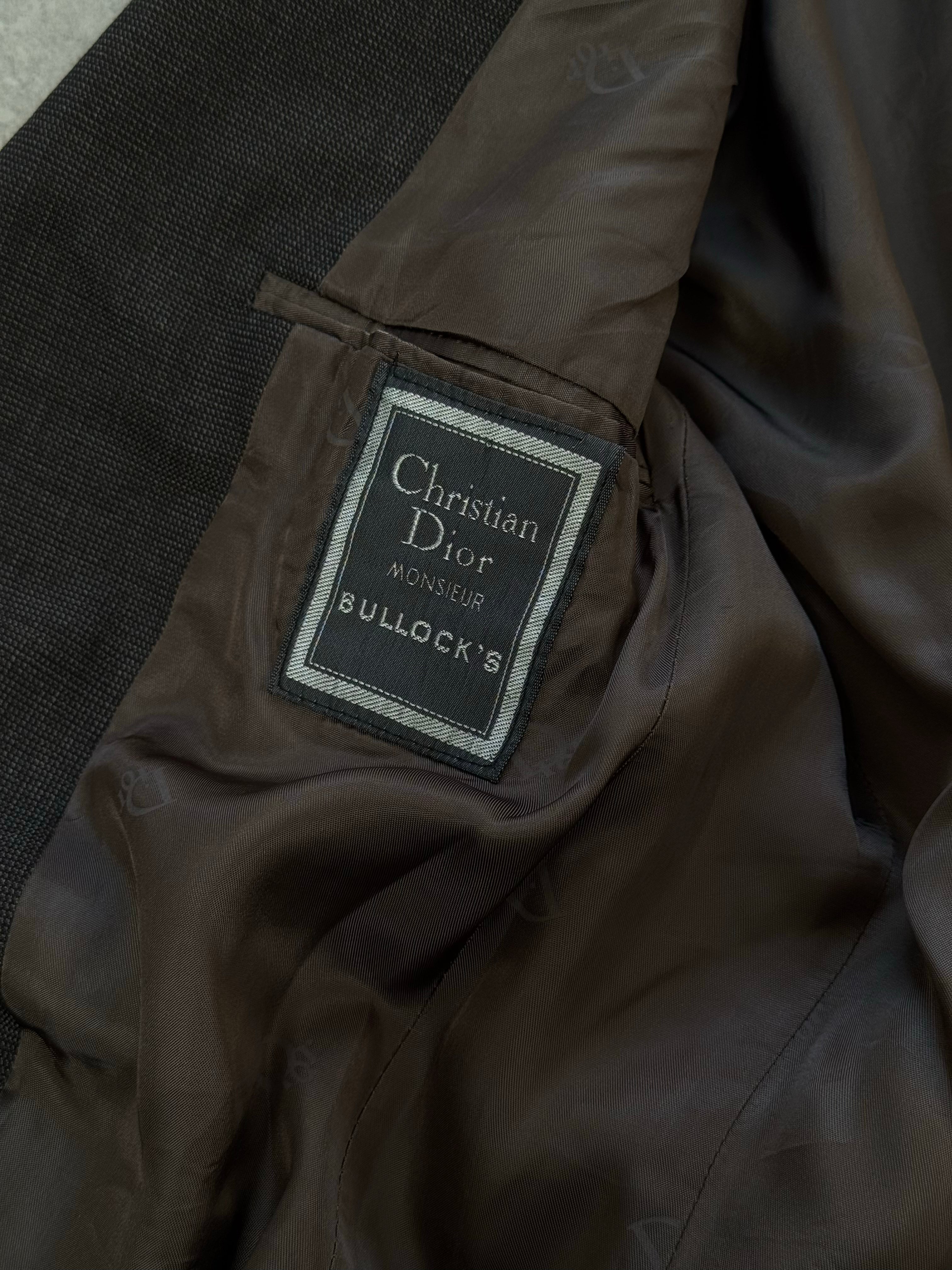 Christian Dior Monsieur 1980s Wool Single Breasted Blazer - 38R/S