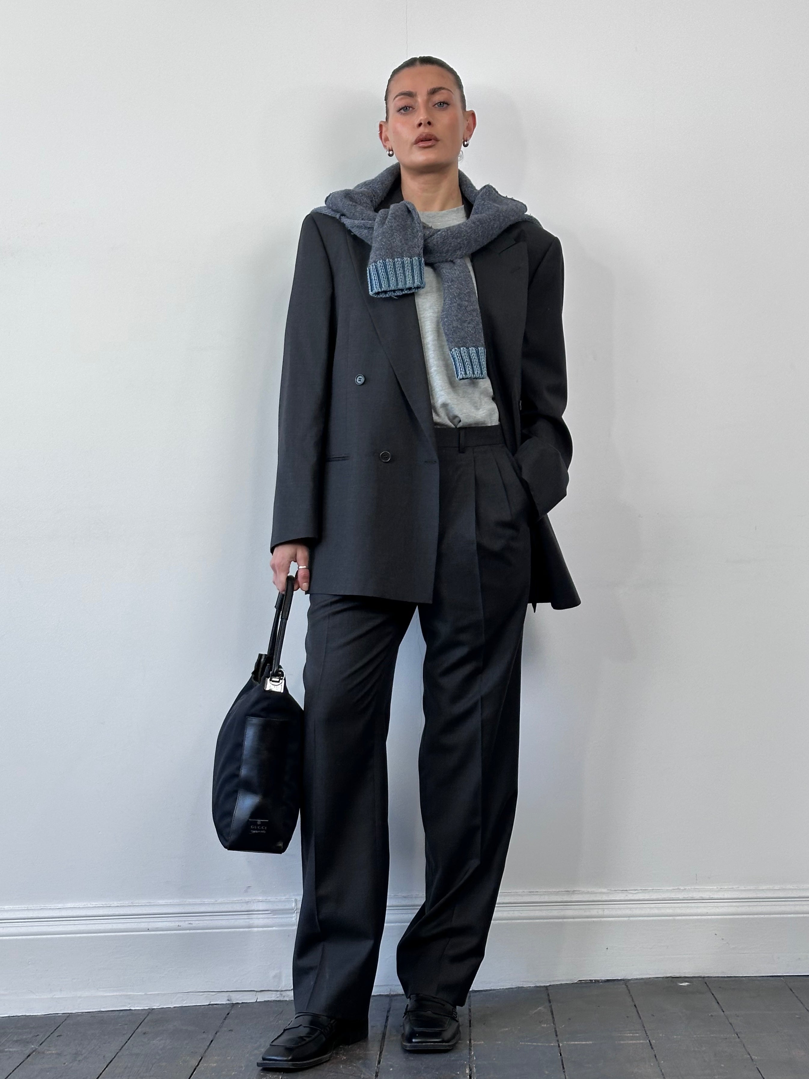 Valentino Pure Wool Double Breasted Suit - 40R/W30 - SYLK