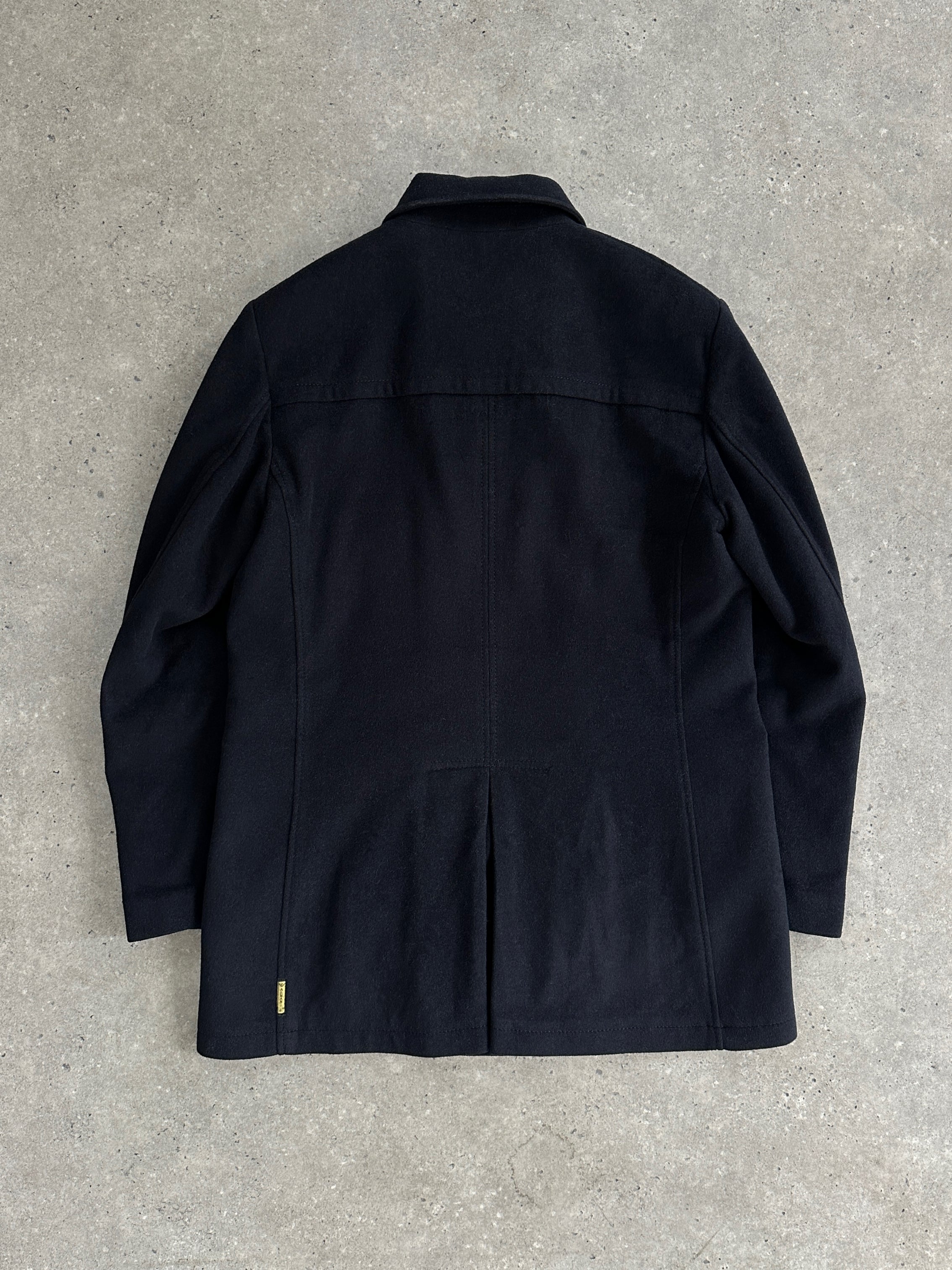 Armani Jeans Wool Double Breasted Coat - XL