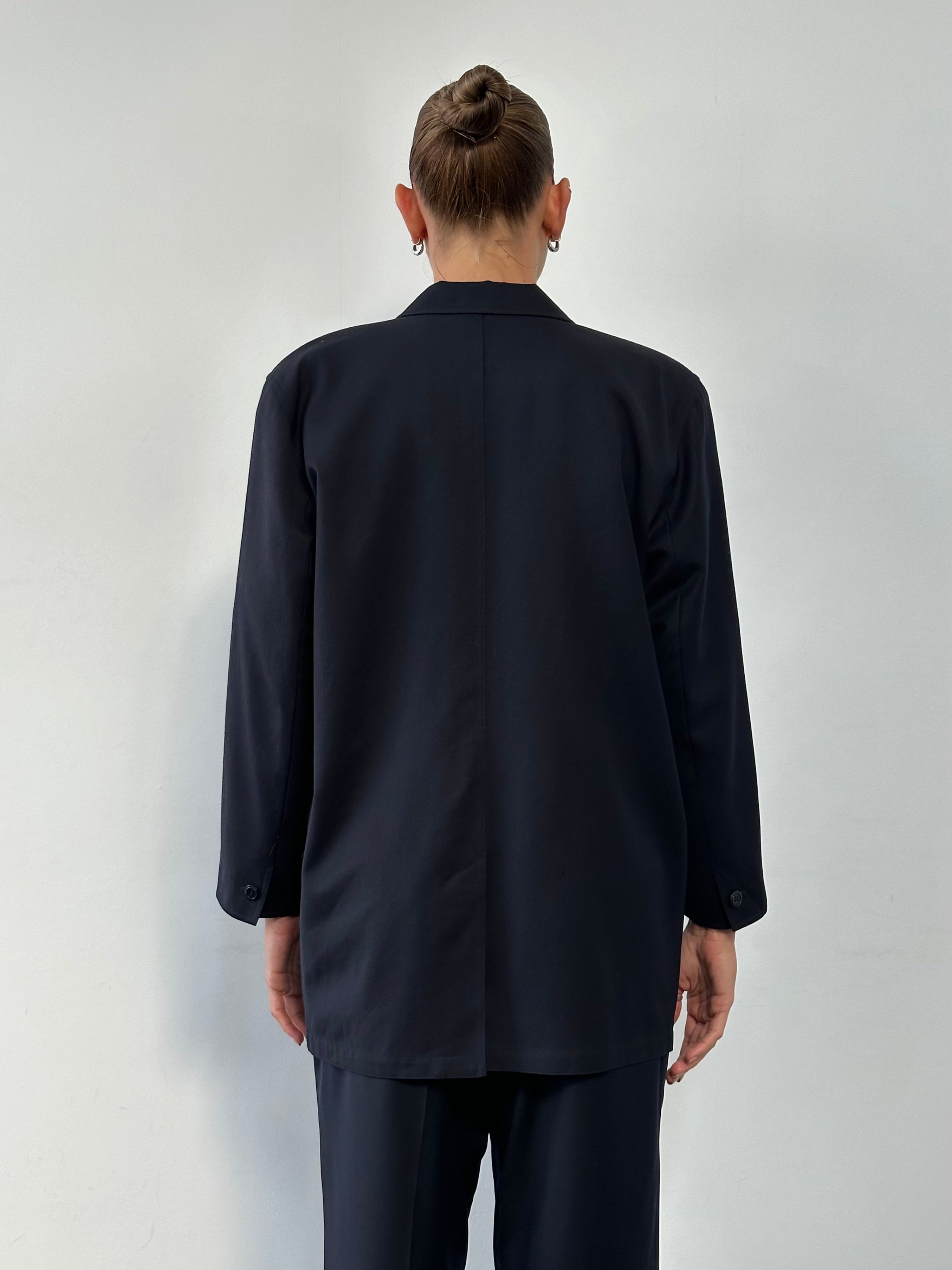 Max Mara Pure Wool Unlined Single Breasted Blazer - M - SYLK