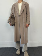 Vintage Wool Cashmere Double Breasted Coat - M - SYLK