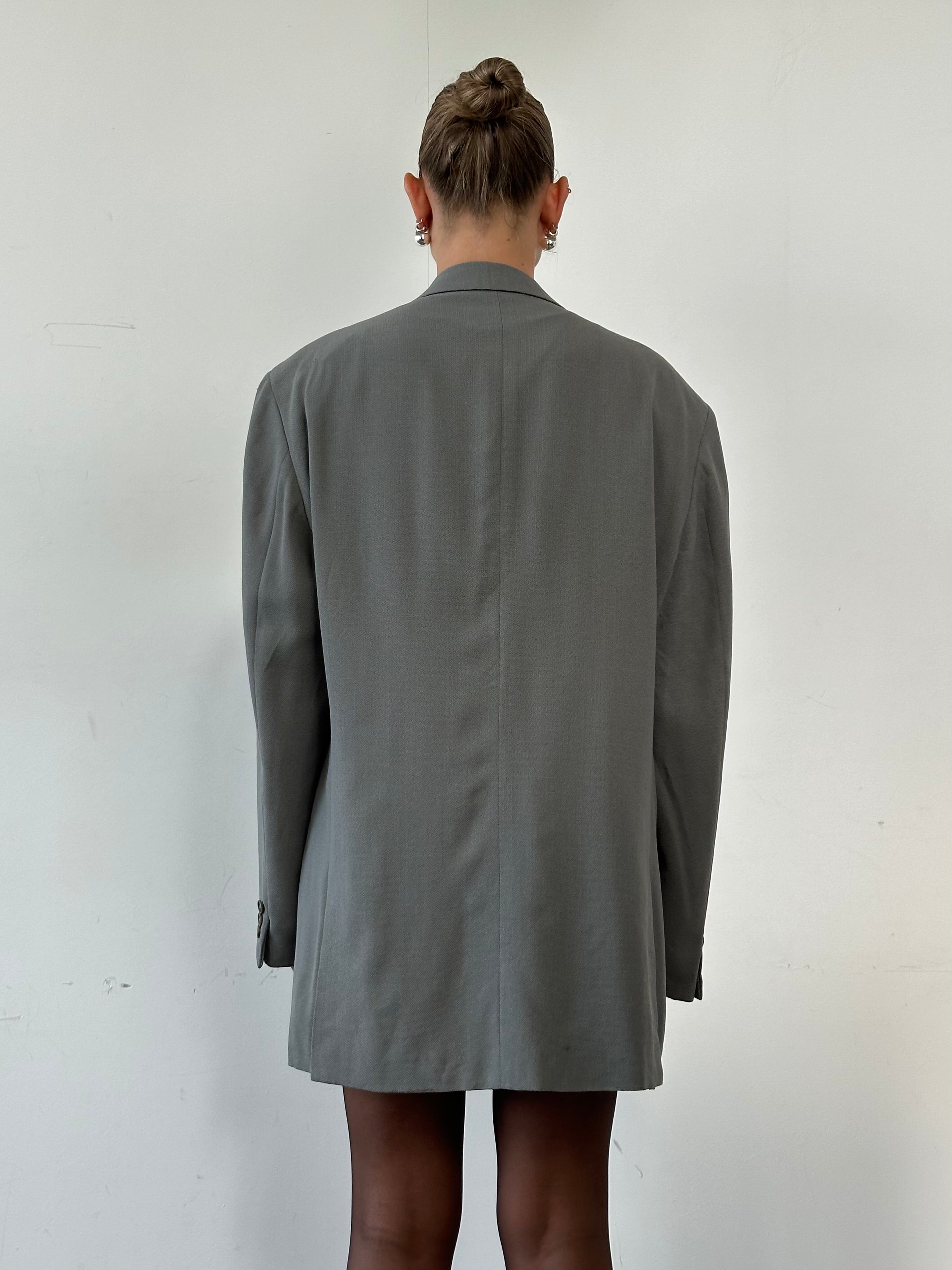 Giorgio Armani Classico Pure Wool Single Breasted Blazer - 46R/XXL - SYLK