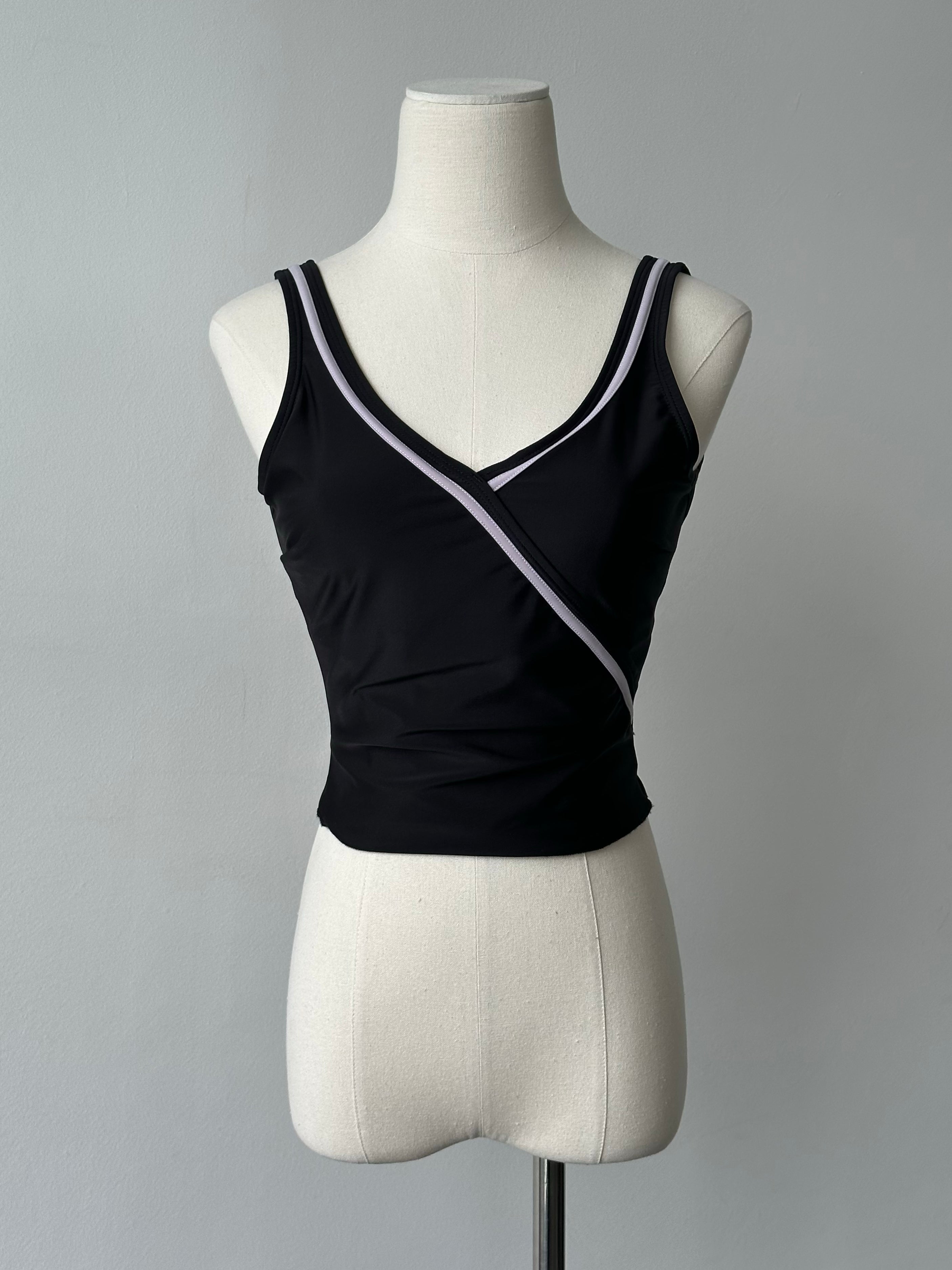 Vintage 2000s Backless Sleeveless Crop Top - S-M