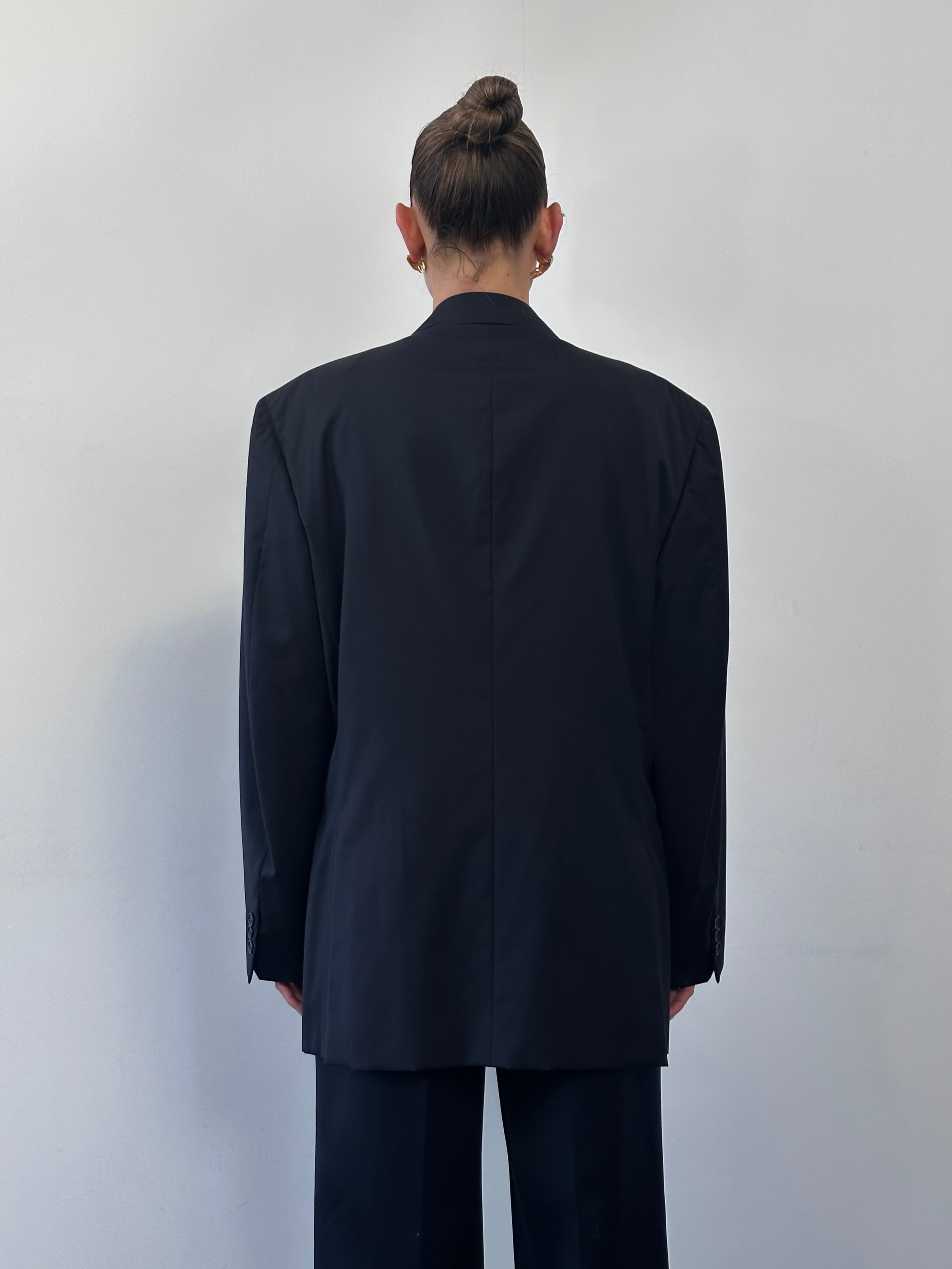 Pal Zileri x Cerruti double-breasted wool blazer in size 42R/XL, tailored fit with classic lapels and structured shoulders.