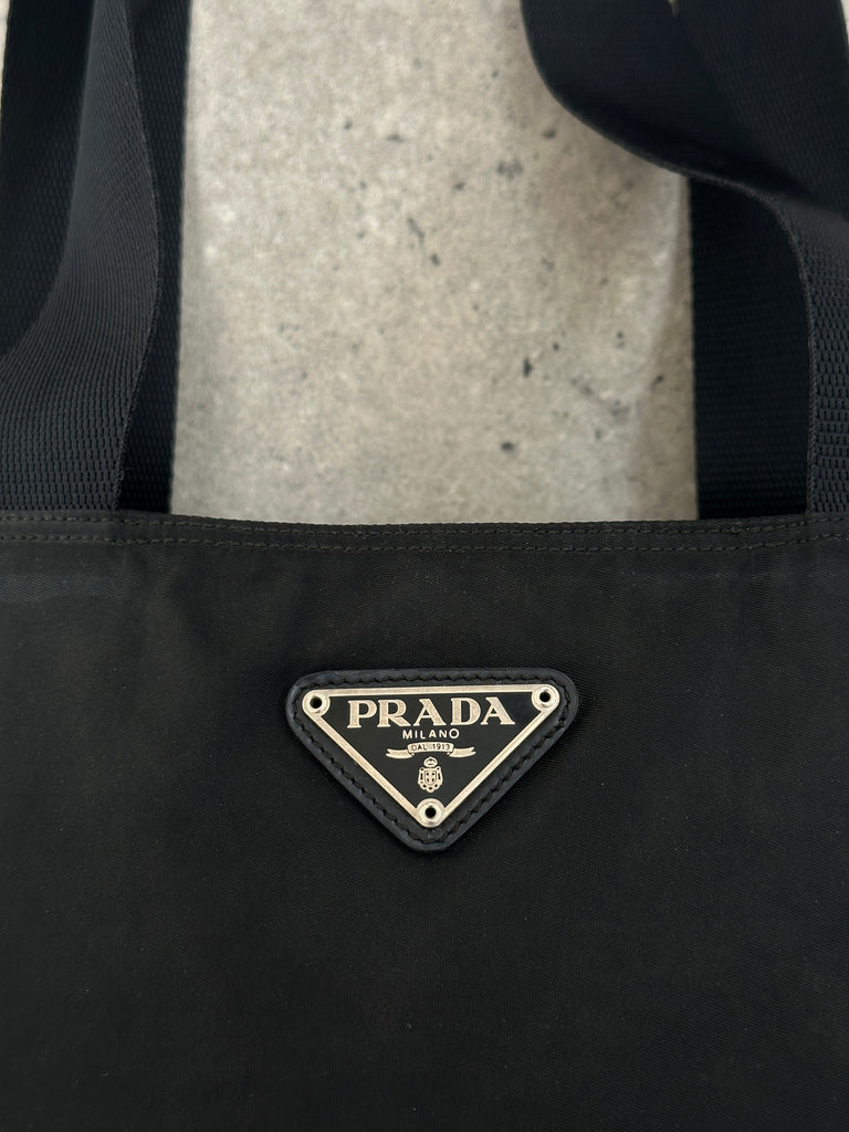 Prada 1997 Nylon Shoulder Bag - SYLK