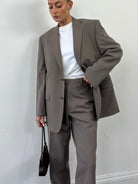 Vintage Wool Single Breasted Suit - 42S/W34 - SYLK