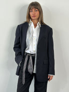 Givenchy 1990s Pure Silk Diagonal Stripe Tie - SYLK