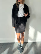 Burberry Wool Pinstripe Skirt - W28 - SYLK