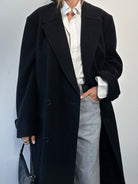 Valentino Wool Herringbone Double Breasted Coat - XL/XXL - SYLK