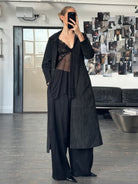 Vintage 1990s Sheer Lace Mesh Babydoll Top - S/M - SYLK