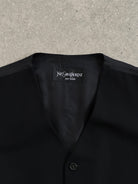 Yves Saint Laurent Pure Wool Tailored Waistcoat - 42R/L - SYLK