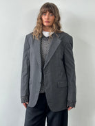 Loro Piana 1990s Pure Wool Single Breasted Blazer - 42R/XL - SYLK