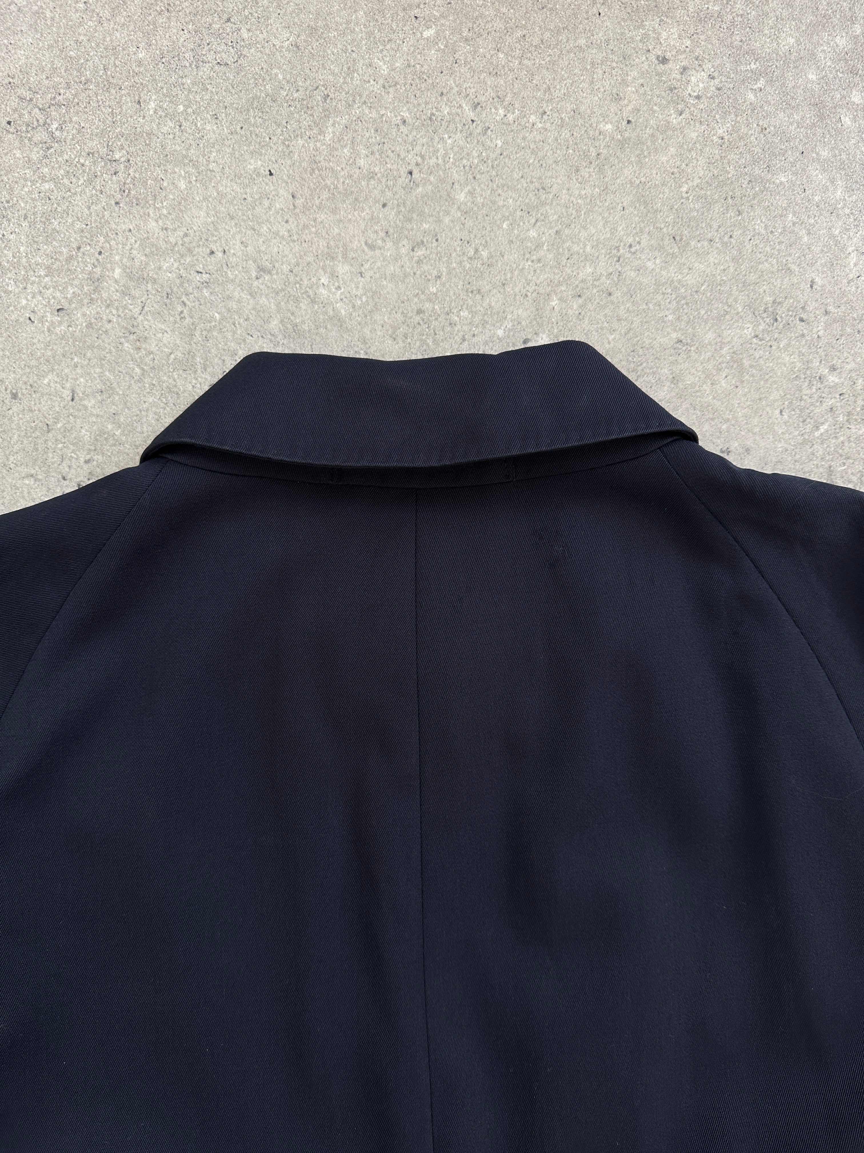 Aquascutum 1990s Pure Wool Trench Coat - XL - SYLK