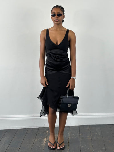 Diane von Furstenberg 1990s Silk Dress - S