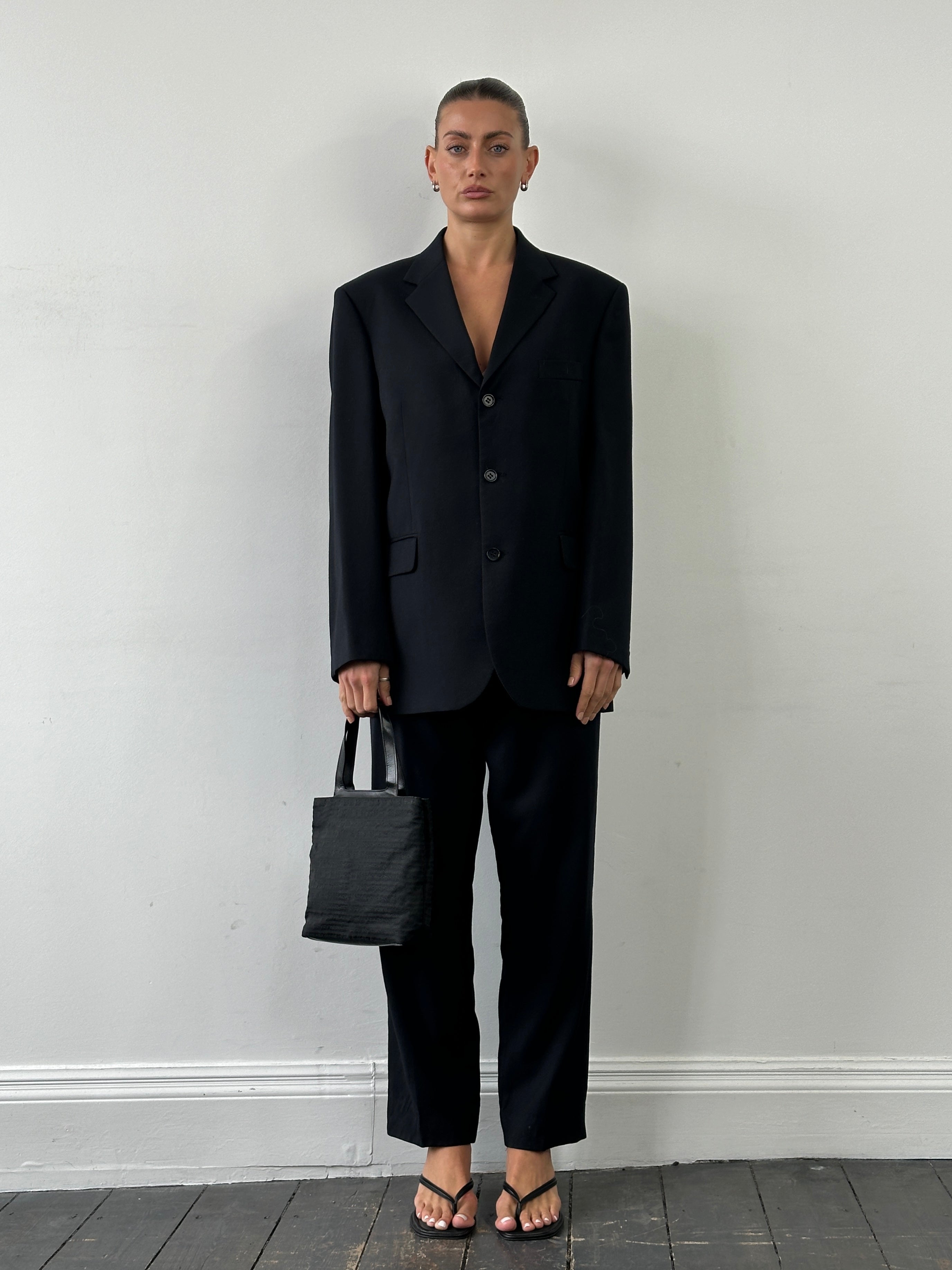 Yves Saint Laurent Pure Wool Single Breasted Breasted Suit - 44R/W34 - SYLK