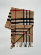 Burberry Pure Cashmere Nova Check Scarf - SYLK