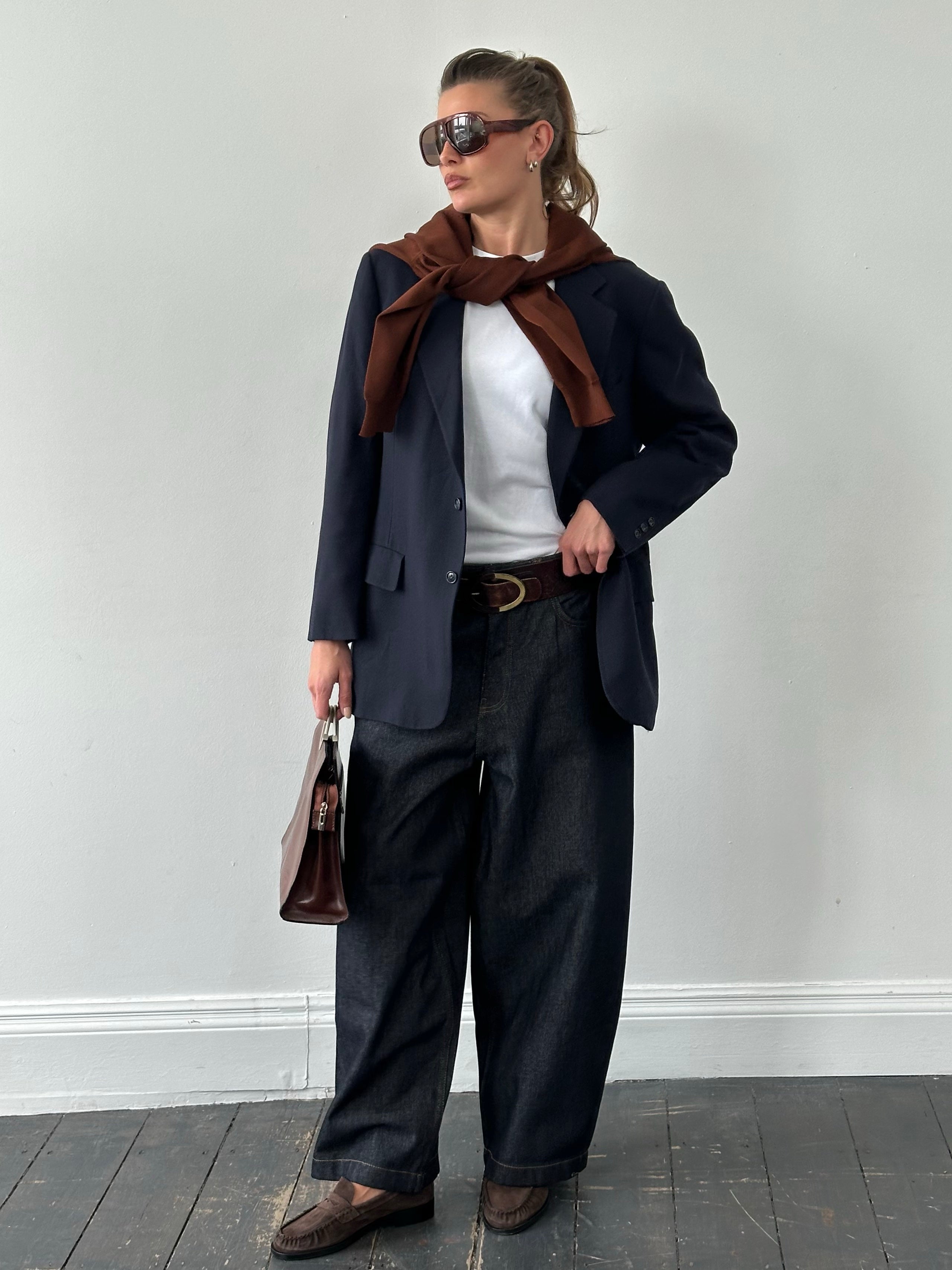 Christian Dior 1990s Single Breasted Blazer - L