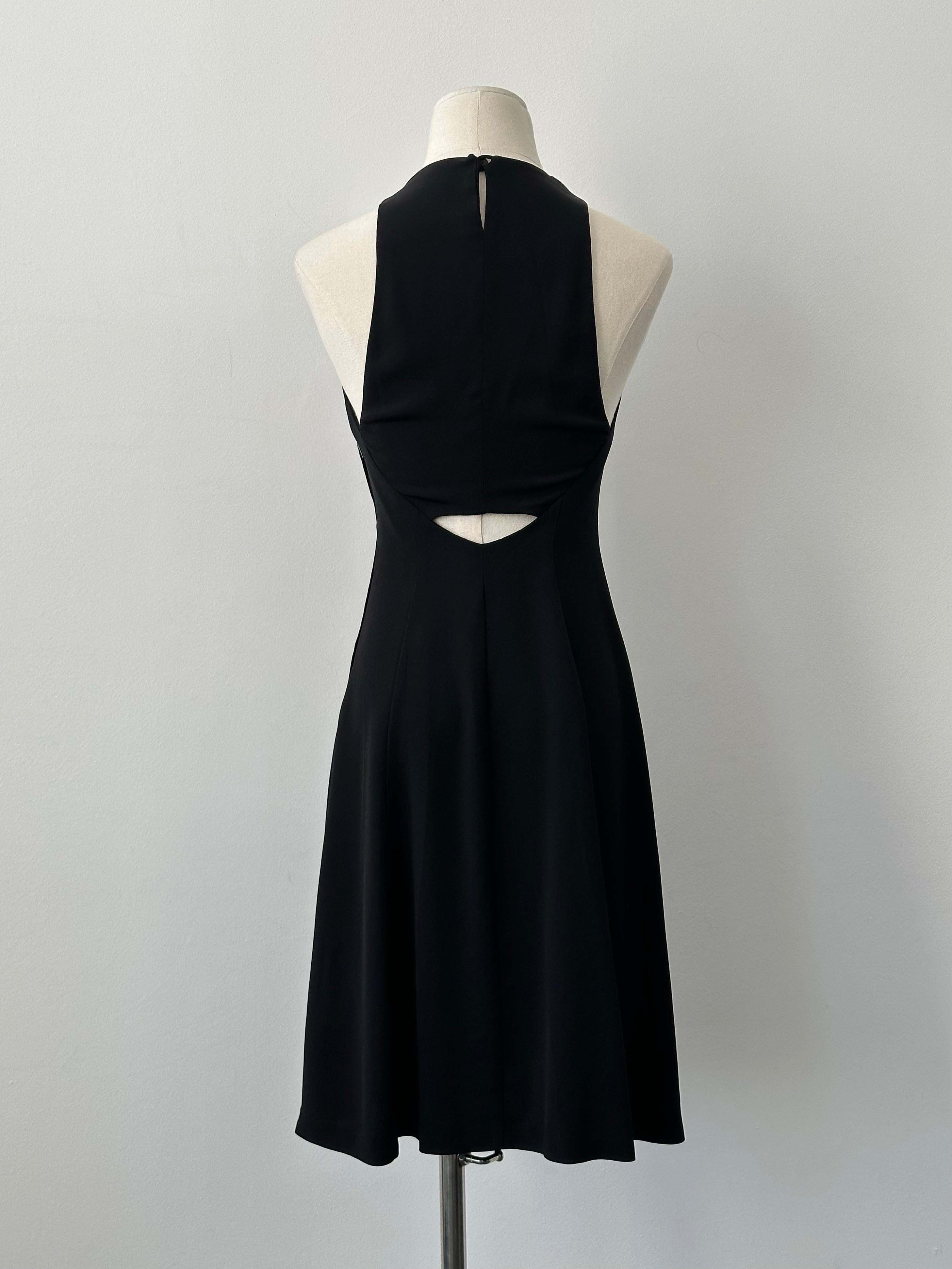 Mani 1990s A-Line Silk Sleeveless Mini Dress - XS